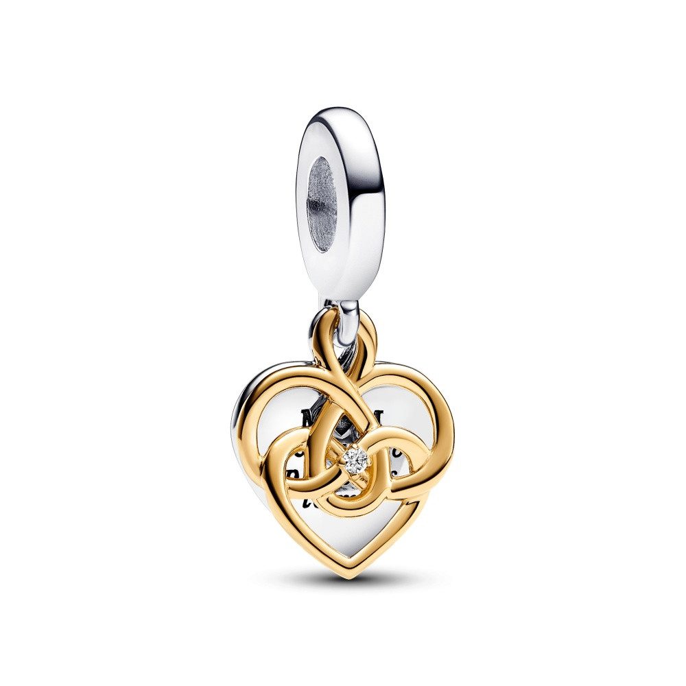 Pandora Charm-Einhänger Pandora Moments Charm-Anhänger Gravierbares Herz 763237C01