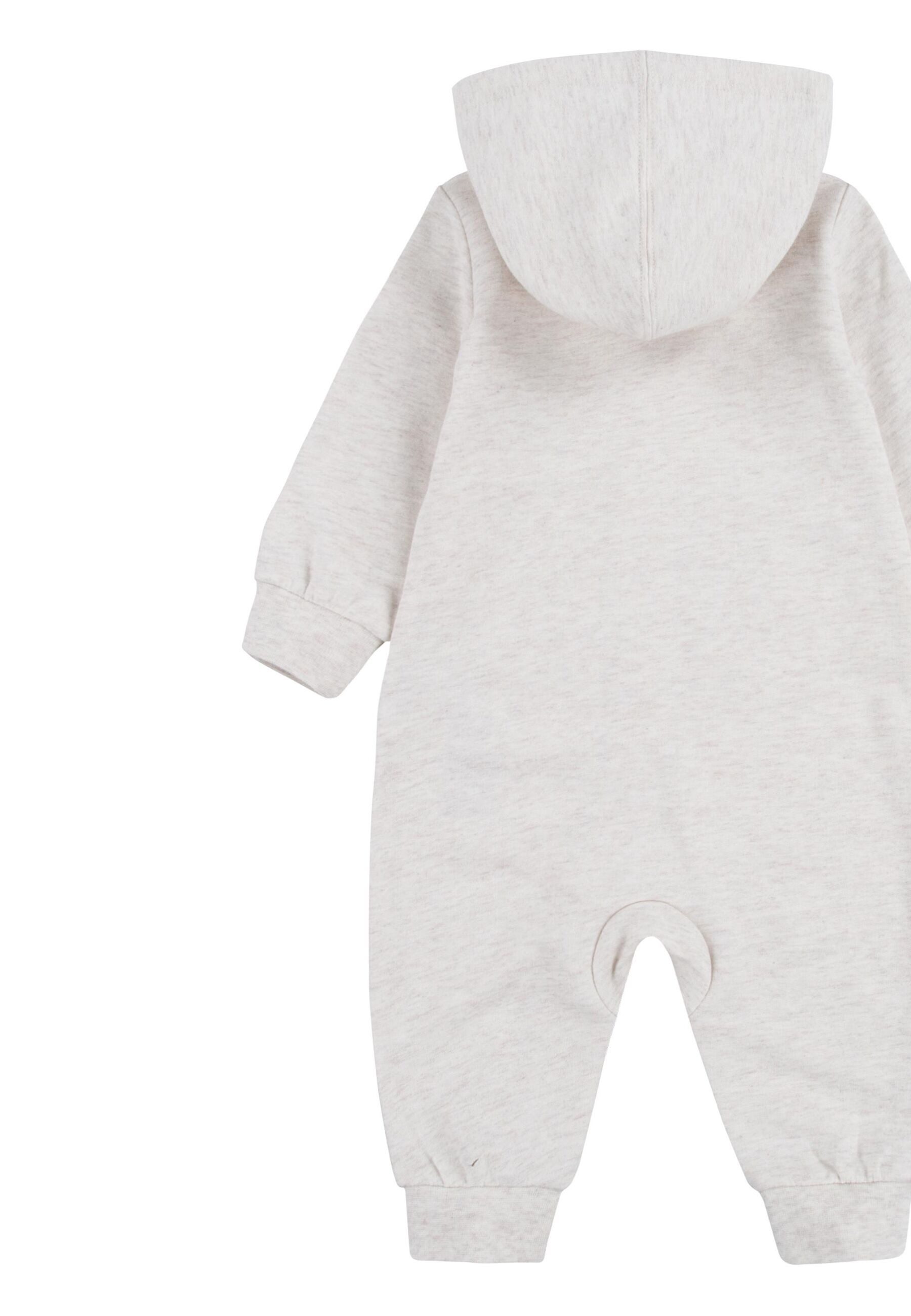 Nike Sportswear Strampler ESSENTIALS HOODED COVERALL mit Kapuze, unifarbenes Design, aus Baumwolle und Polyester