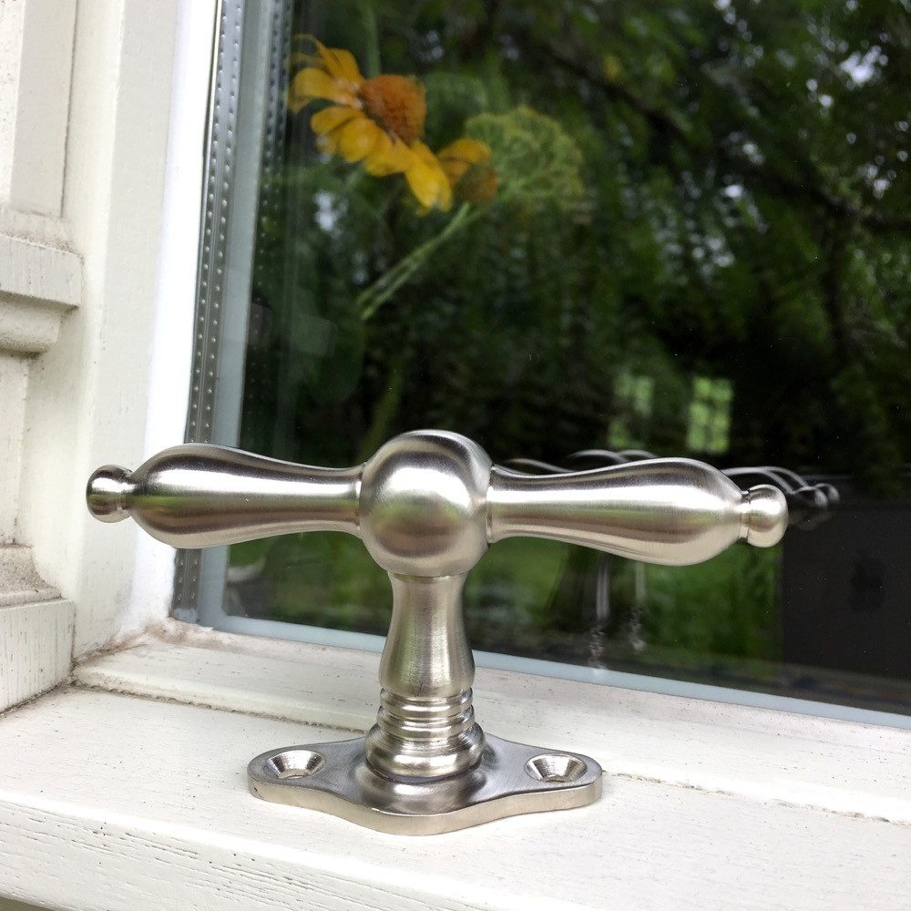 Antikas Türbeschlag Fenstergriff Nickel Fensterbeschläge antik Kreuzgriff Fensterolive