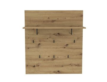 expendio Garderobe Thore 73, Artisan Eiche 90x100x30 cm mit zusätzlicher Ablage