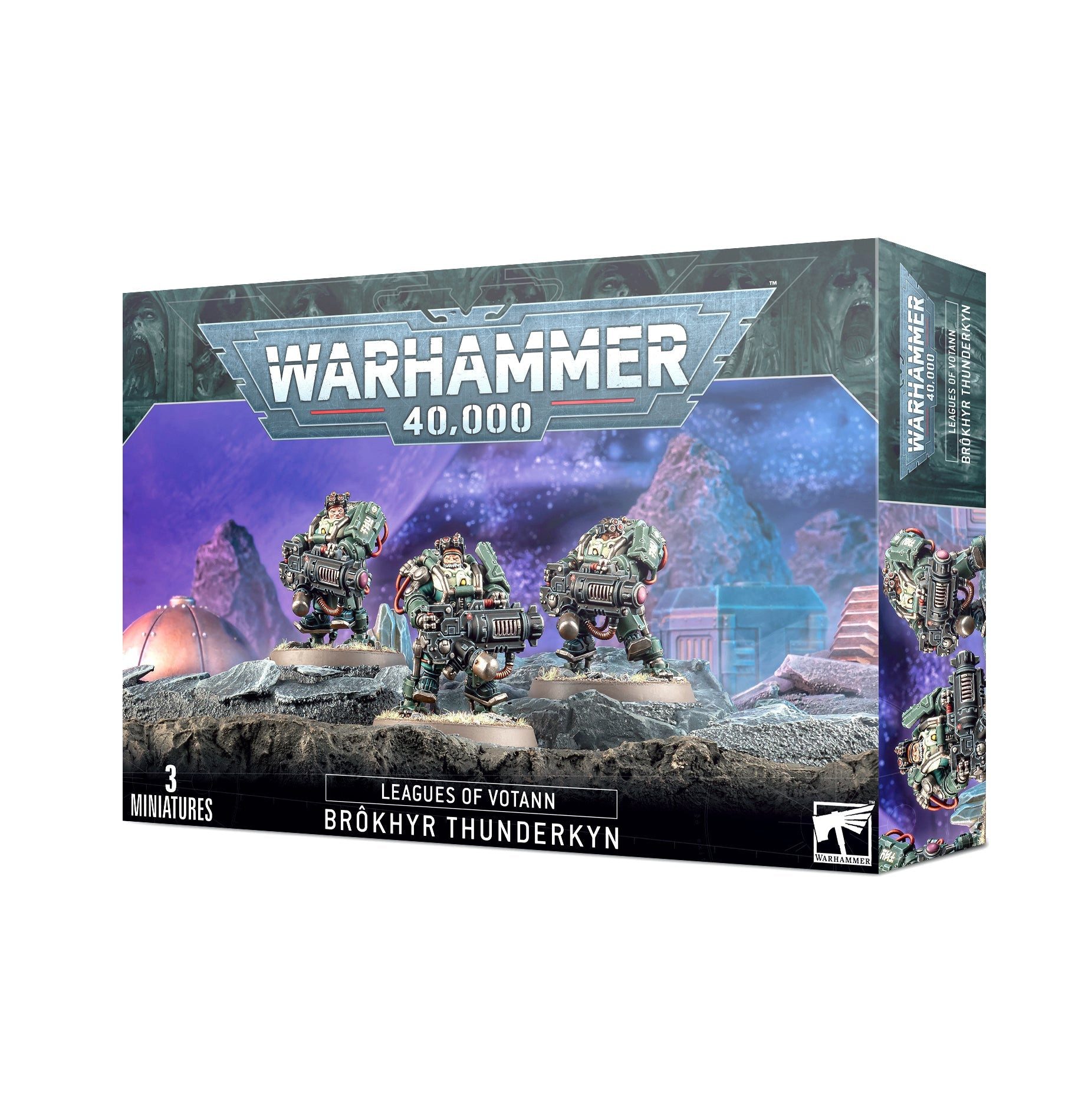 Spielfigur Warhammer 40.000 Leagues of Votann Brôkhyr Thunderkyn