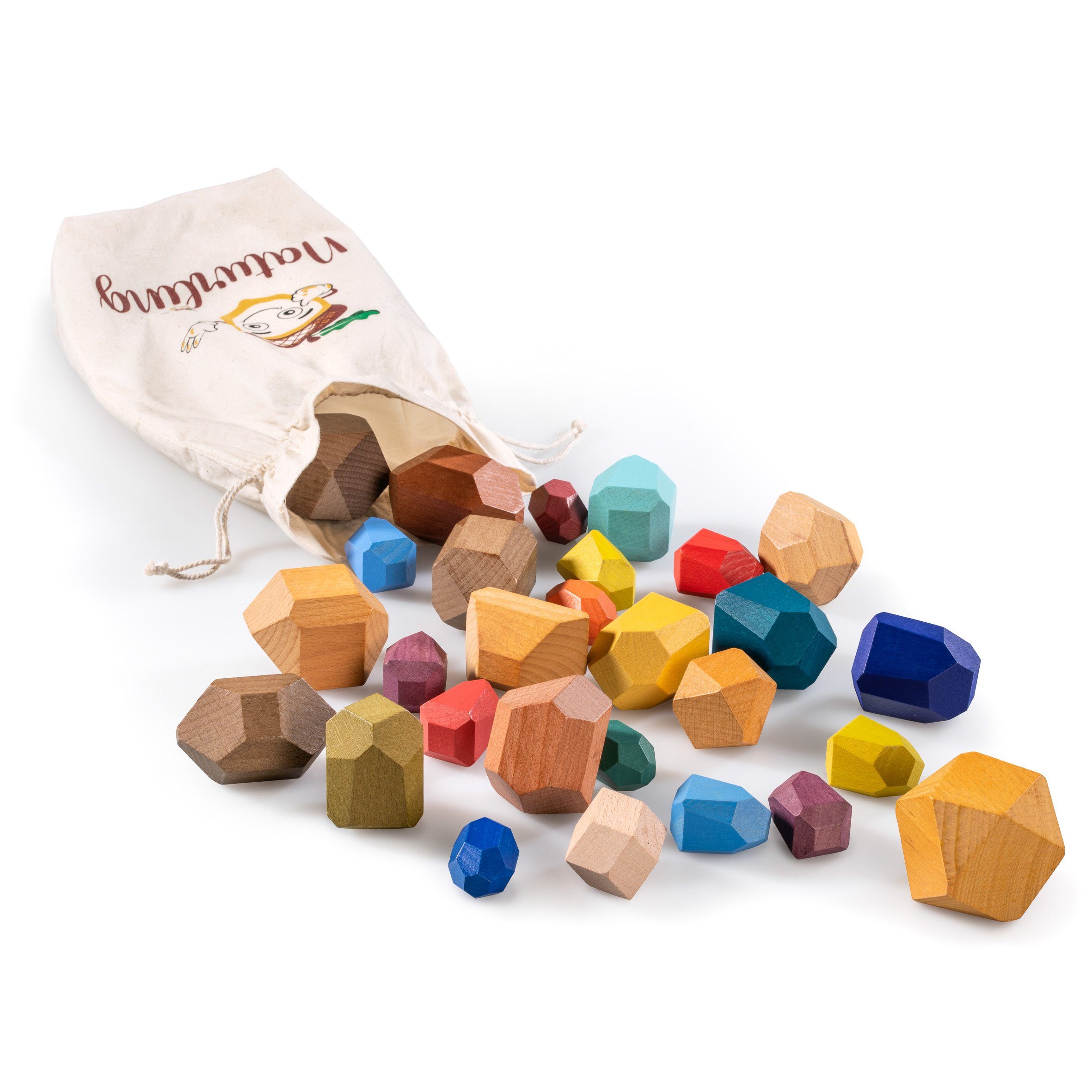 Stapelspielzeug Holz Balancier Bausteine