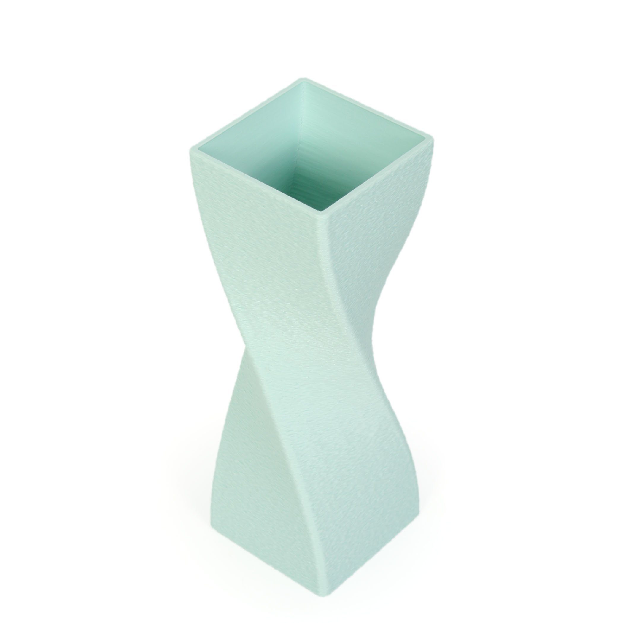 Kreative Feder Dekovase Designer – Rohstoffen; aus Green Vase Water wasserdicht bruchsicher Bio-Kunststoff, aus & Dekorative nachwachsenden Blumenvase