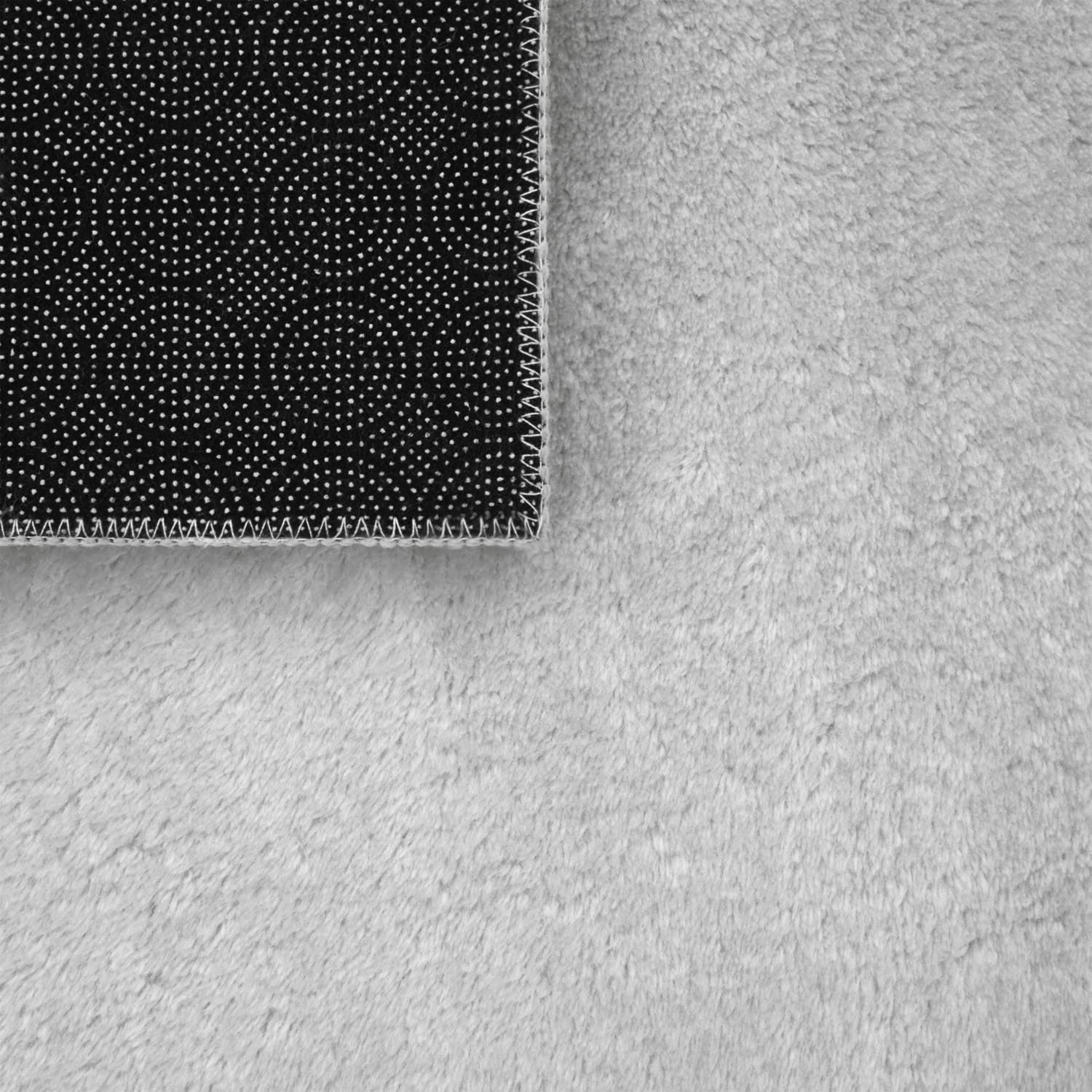 TT Home Teppich Diele, Esszimmer, Flur, Schlafzimmer, Wohnzimmer, Rechteckig, Höhe: 14 mm, Wohnzimmer Kurzflor Einfarbig Modernes Design Waschbar