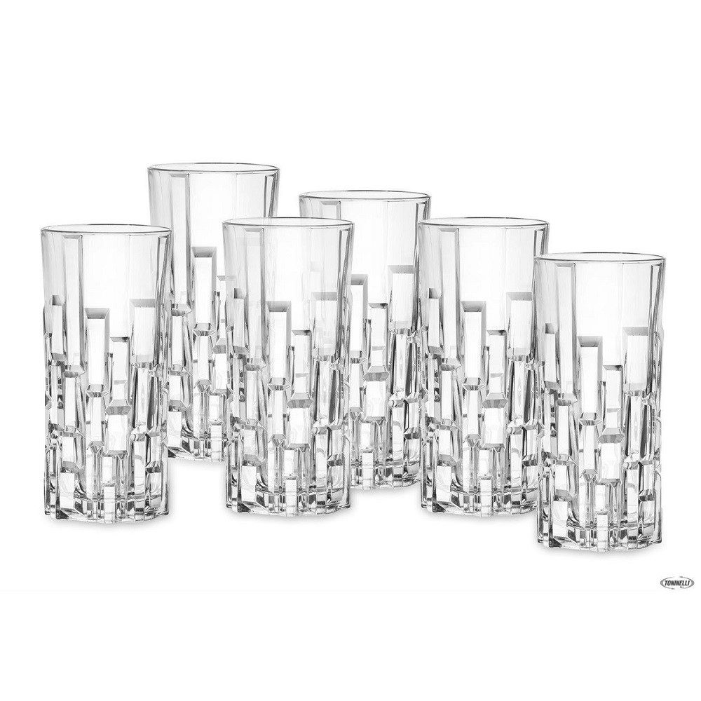 RCR Longdrinkglas RCR ETNA HB Tumbler 6er set, Glas