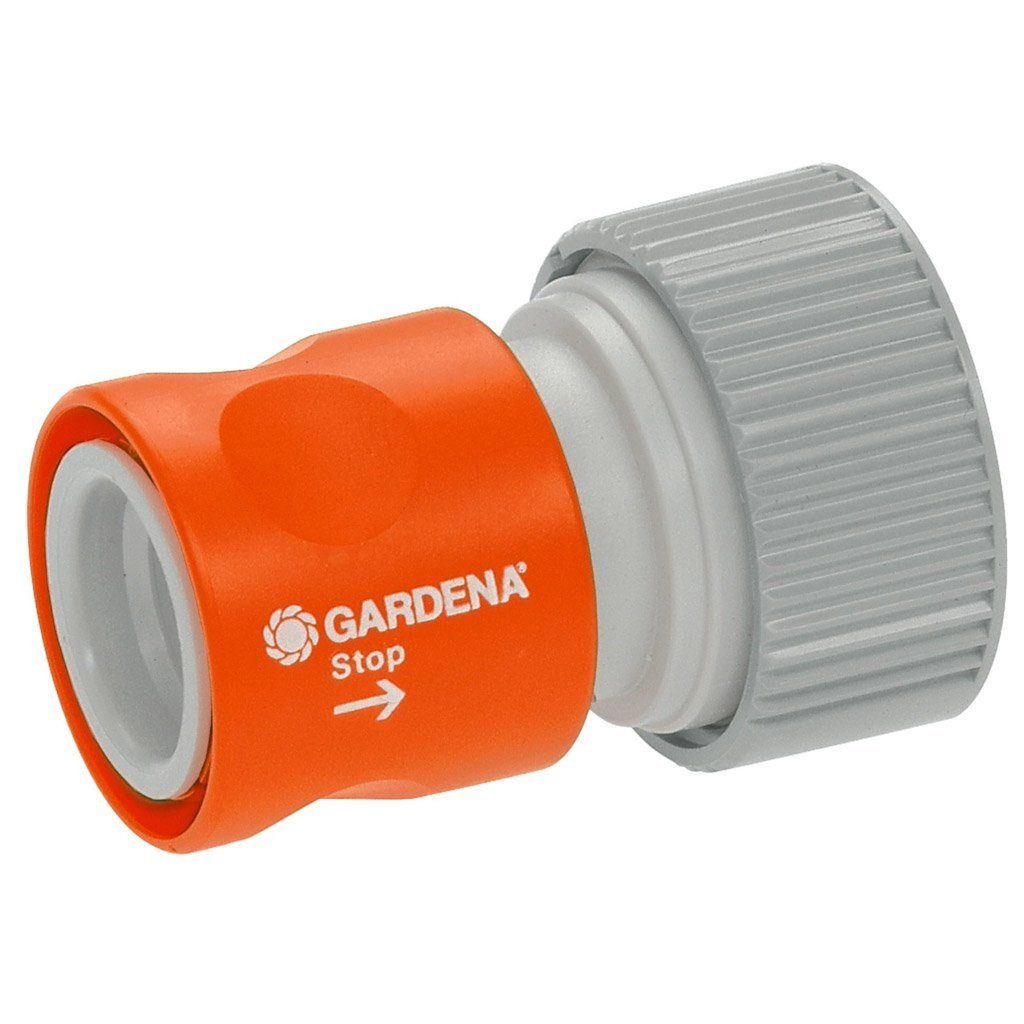 Bewässerungssystem Profi-System-Übergangsstück mit Wasserstop 19 mm (3/4)