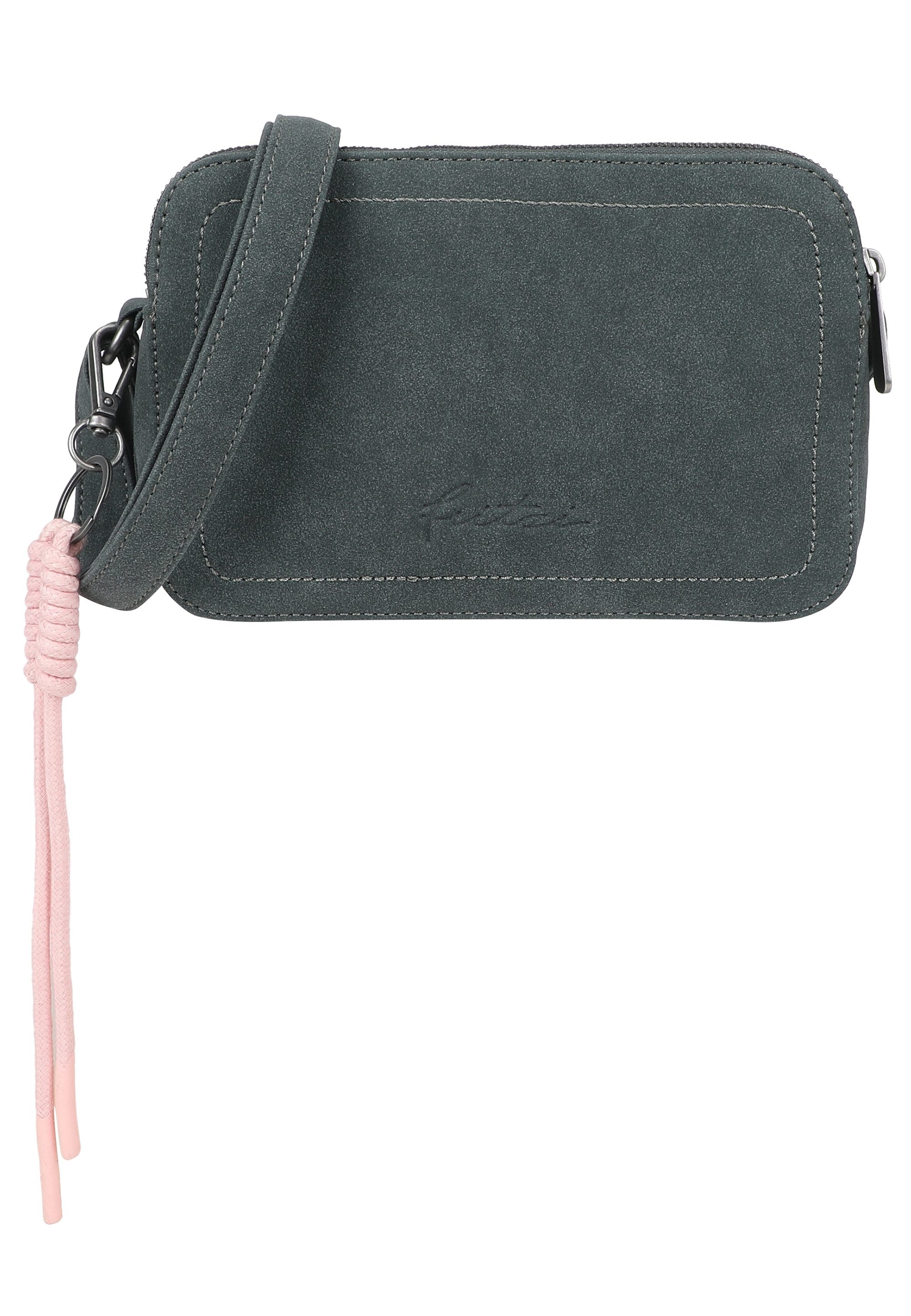 Fritzi aus Preußen Schultertasche Jony Suede Jacky, mit angerauter Materialoberfläche