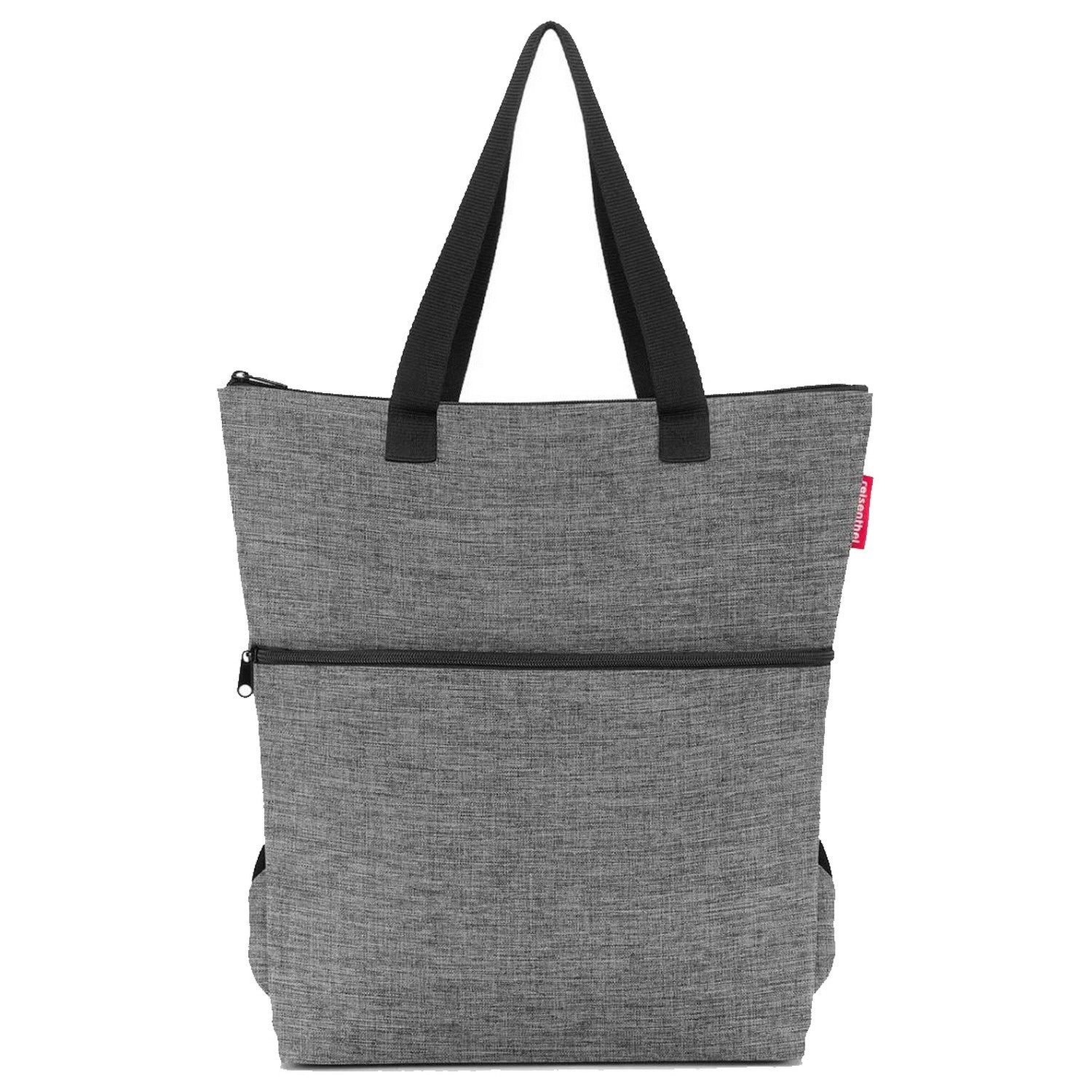 REISENTHEL® Einkaufstrolley thermo cooler Backpack - Kühltasche 43 cm (twist silver), 18 l