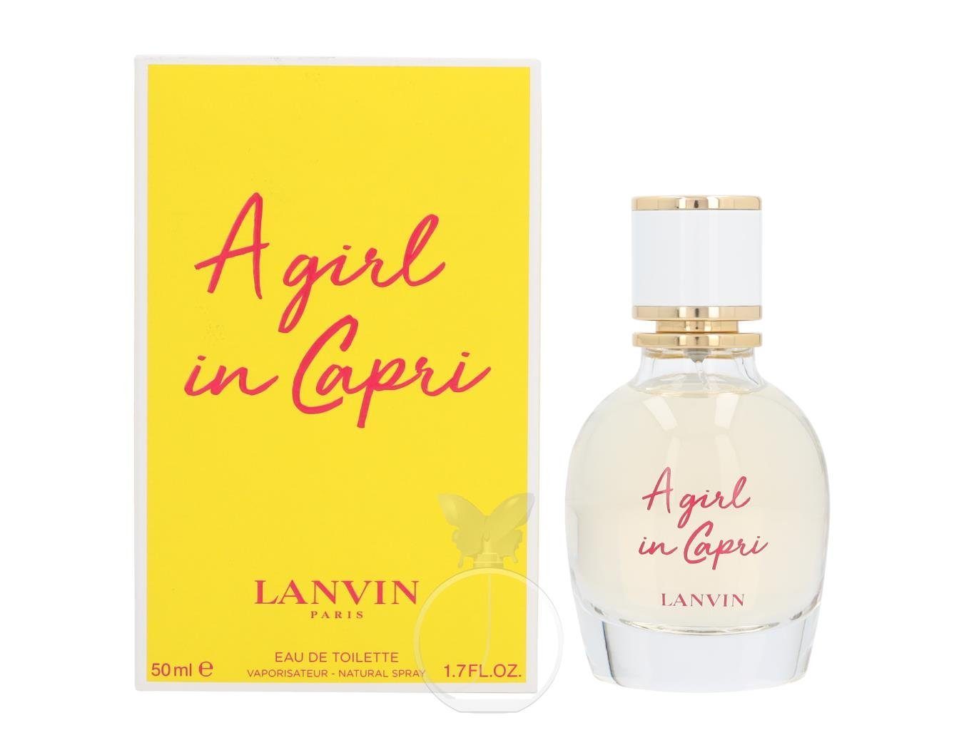 Capri Girl LANVIN Lanvin Toilette 50 de ml, Eau Eau de in 1-tlg. A Toilette