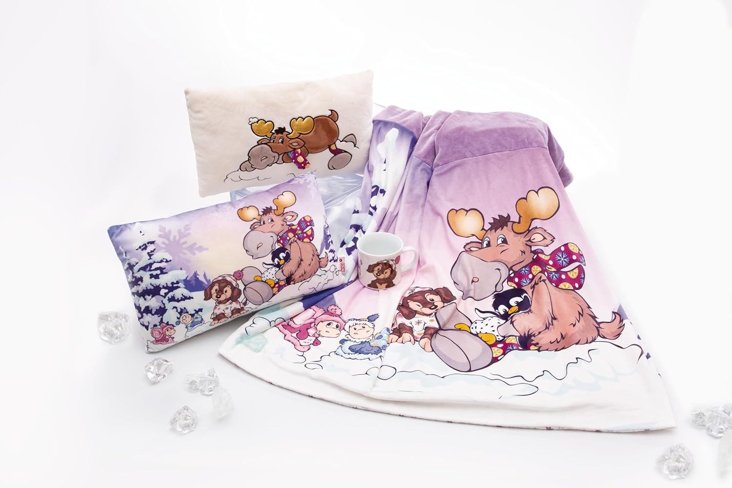 Kinderdecke 49333 - Cosy Winter Kuscheldecke, 140 x 175 cm, Nici