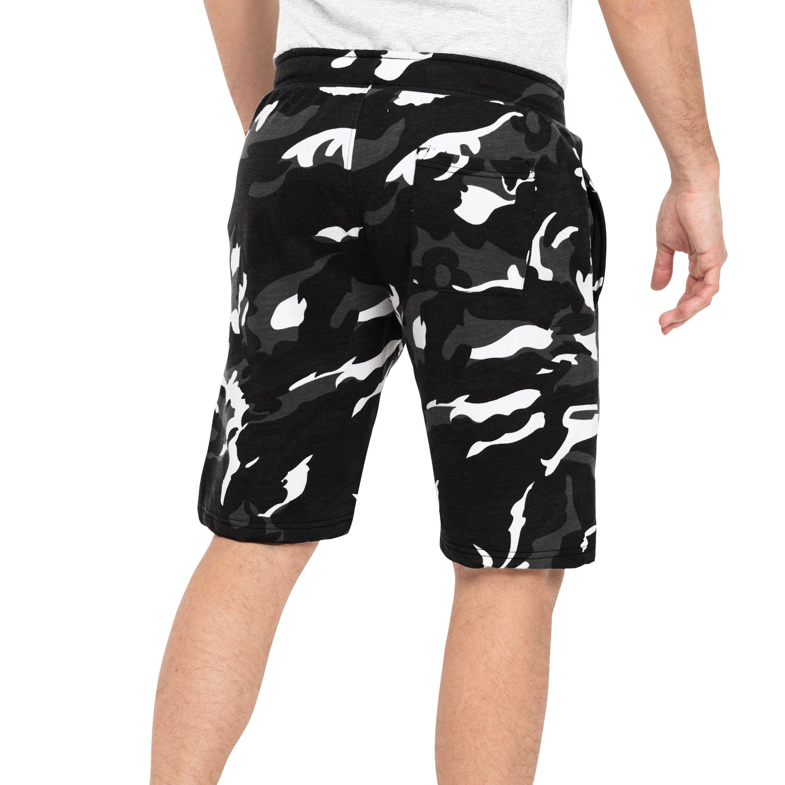 Finchman Cargoshorts FM191 Herren Cotton Sweat Short Kurze Hose Bermuda Sweatpant