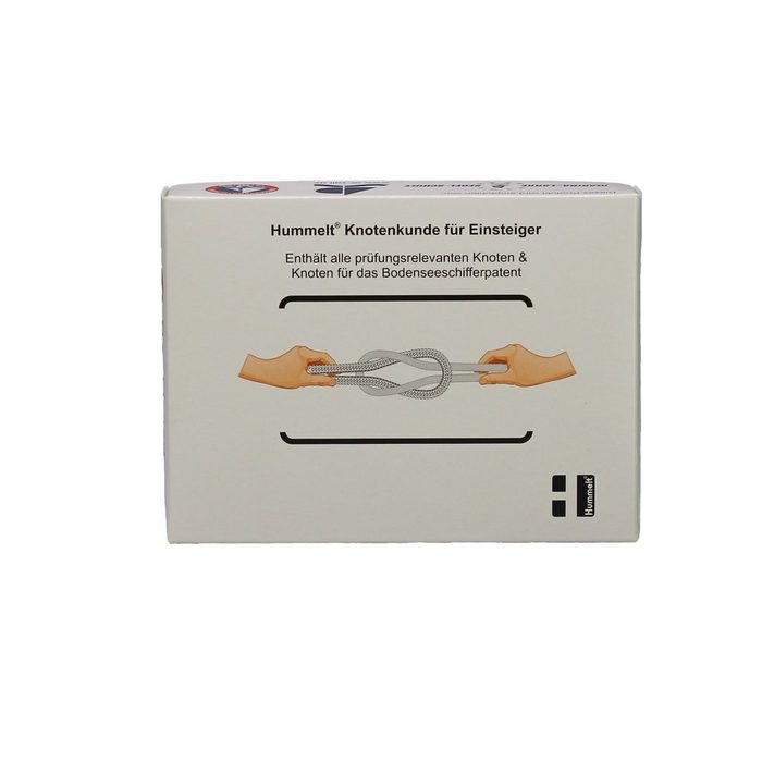 Hummelt® Knotenbox Seil (Knotenkunde für Anfänger und Einsteiger) 16 Kartenseiten inkl. 2 x - 1 5m lange Seile 1 x 8mm und 1 x 10mm