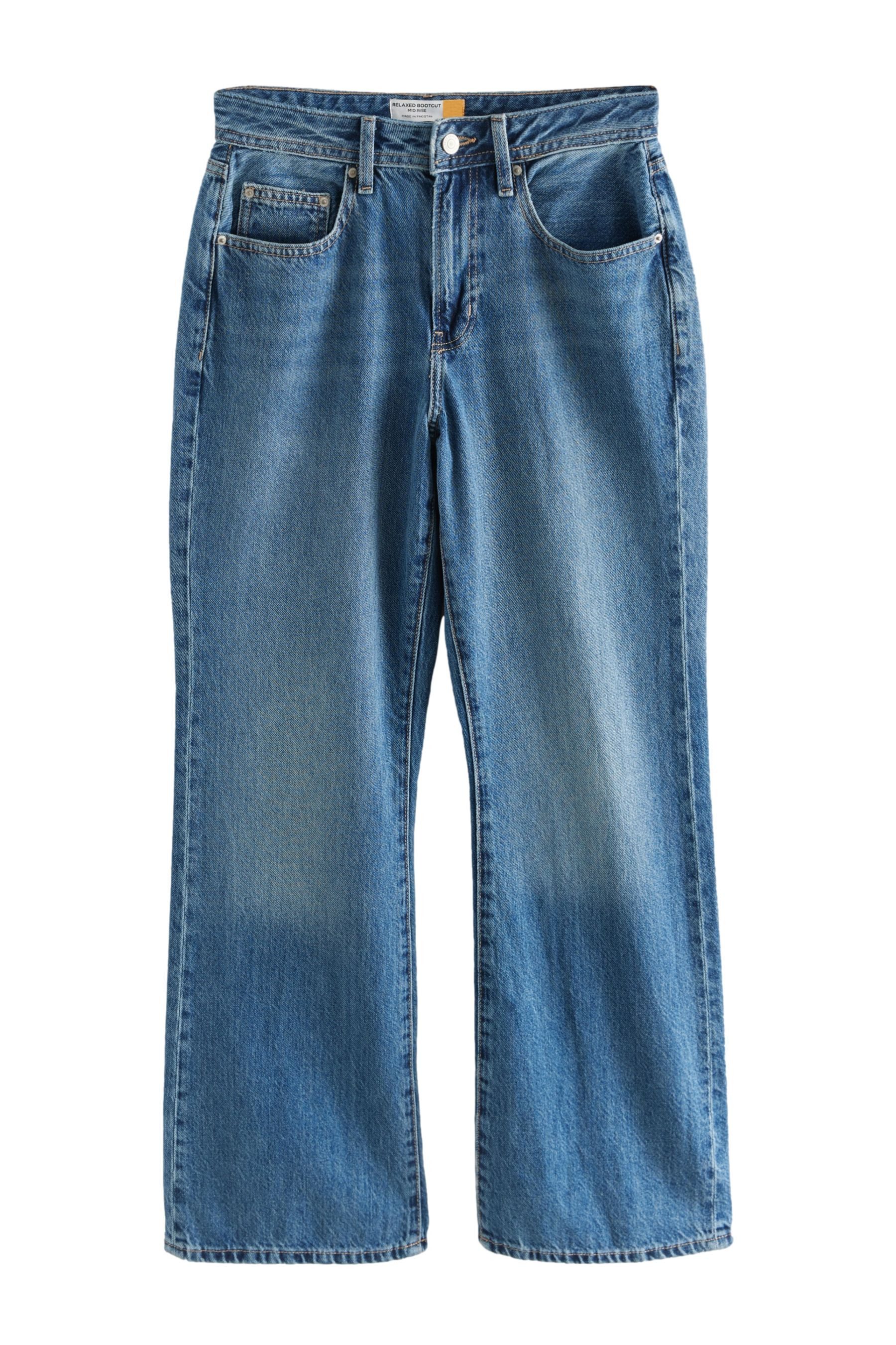 Next Bootcut-Jeans Relaxed Fit Bootcut-Jeans, Kurzgröße günstig online kaufen