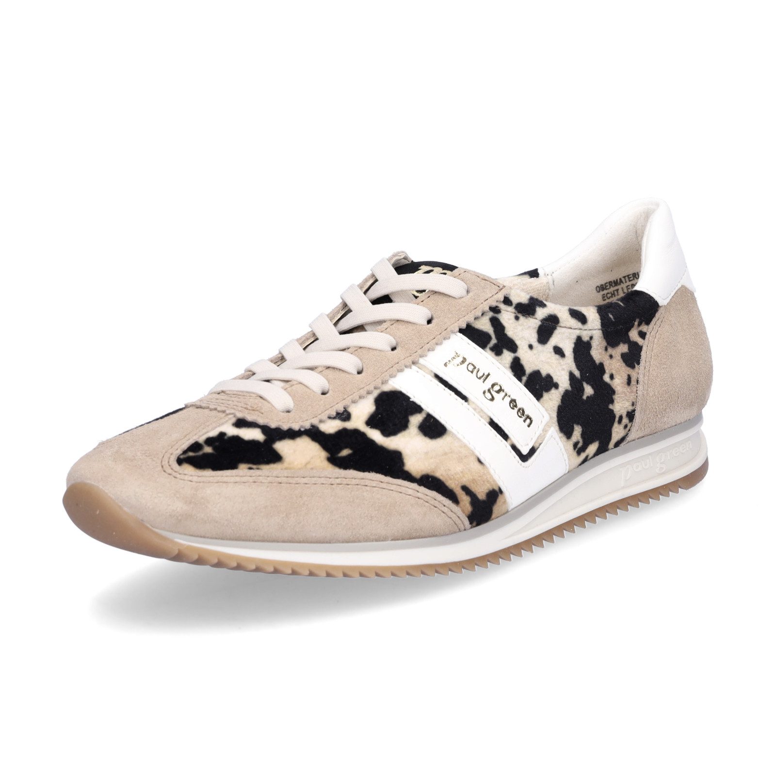 Paul Green Paul Green Damen Sneaker beige leo Sneaker