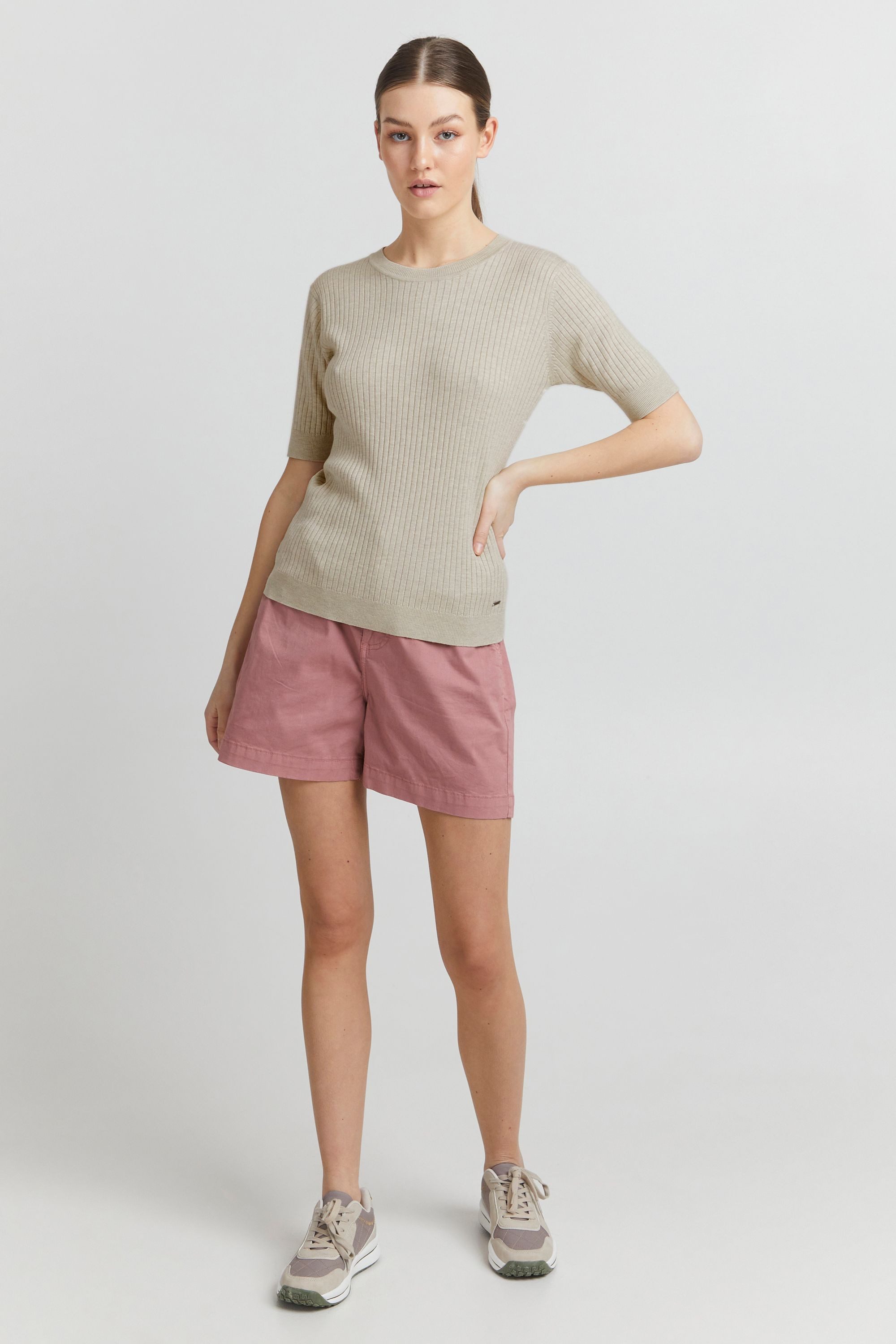 OXMO Kurzarmpullover Riona günstig online kaufen