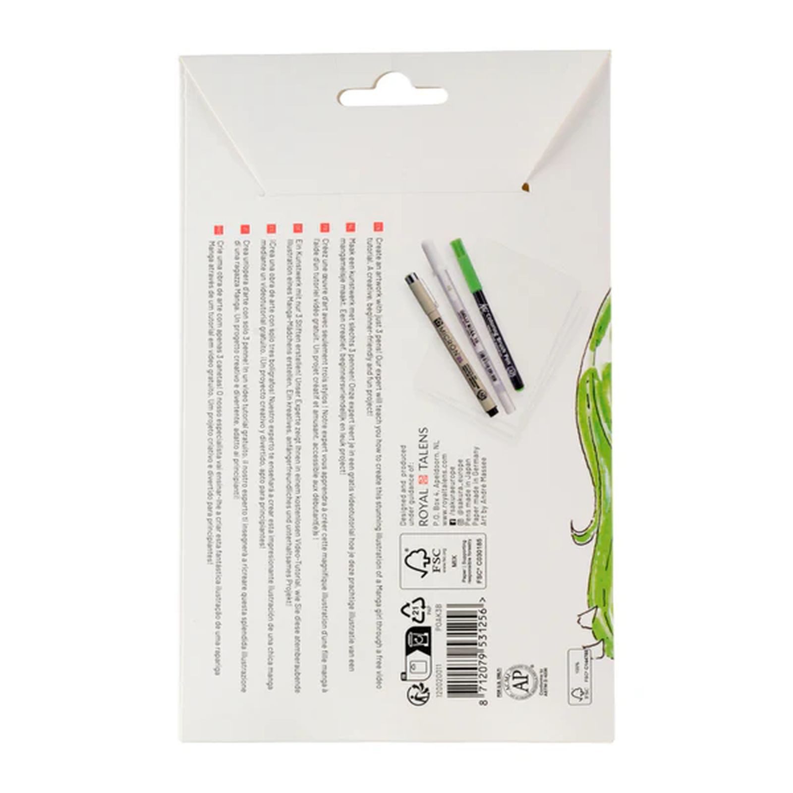 Sakura Fineliner Sakura Kreativsets