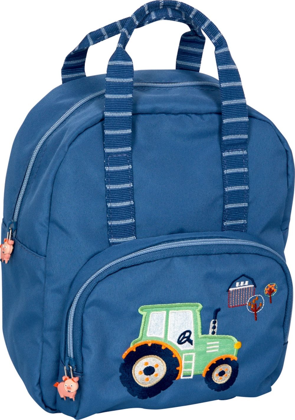 COPPENRATH DIE SPIEGELBURG Kinderrucksack Traktor Ed. 2 - Wenn ich mal groß bin (Set, 1-tlg., 1), mit abnehmbarem Brustgurt