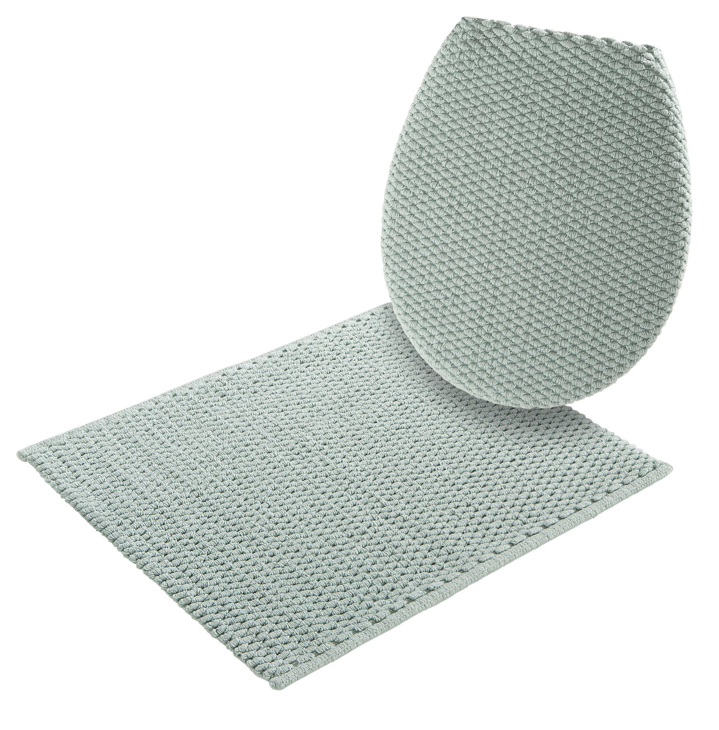 my home Badematte Dalia, Badvorleger, Badezimmer Teppich, Höhe 4 mm, fußbod günstig online kaufen