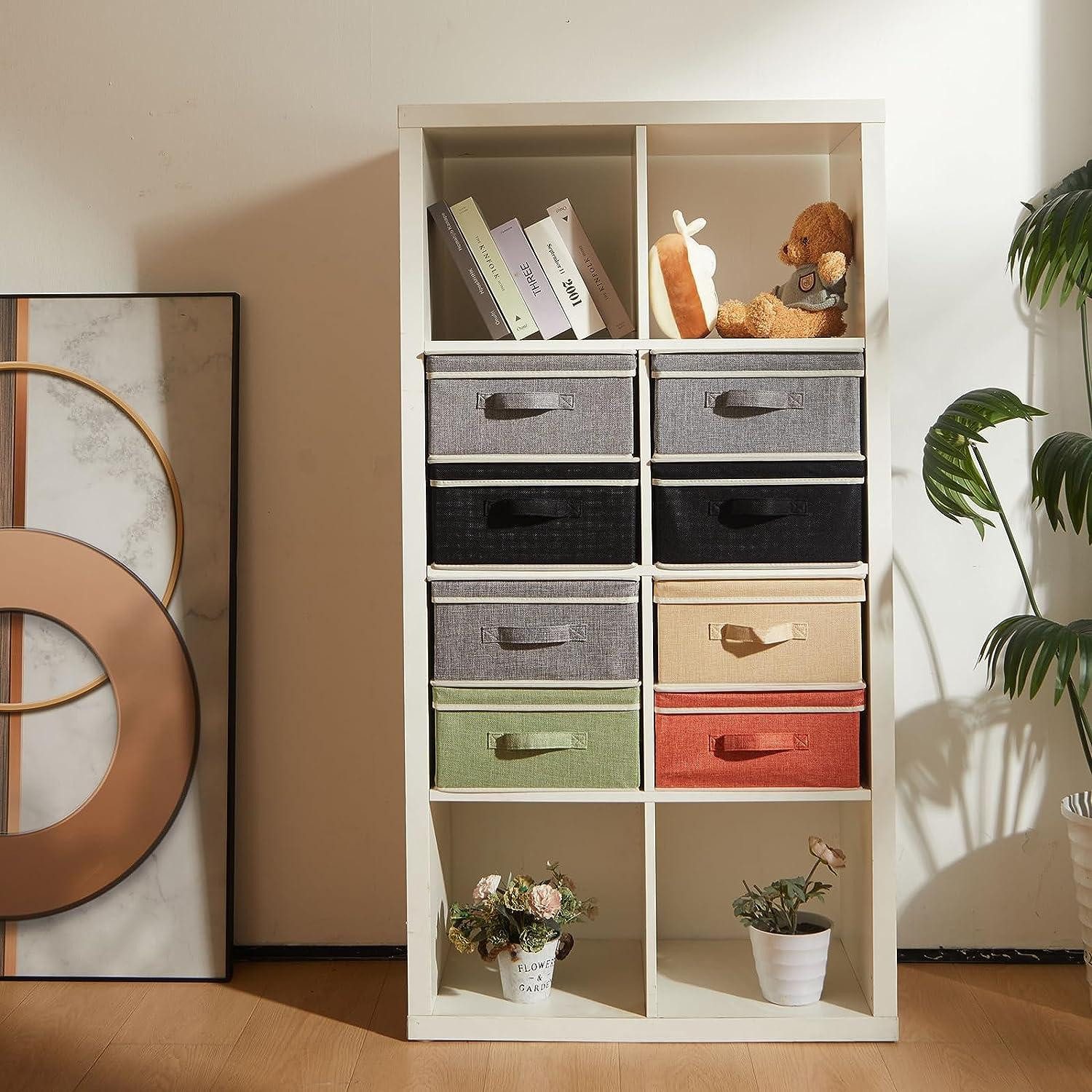 LuxusKollektion Aufbewahrungsbox Aufbewahrungsboxen mit Deckel, faltbarer günstig online kaufen