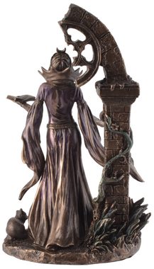 Vogler direct Gmbh Dekofigur Aradia, Wiccakönigin der Hexen - by Veronese, Details wurden von Hand bronziert, LxBxH ca. 16x12x25cm