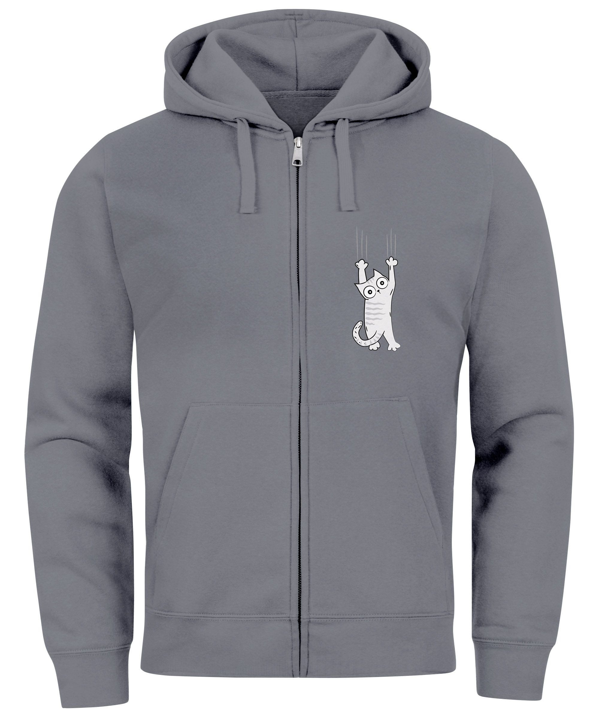 MoonWorks Sweatjacke Zip Hoodie Herren Sweatjacke günstig online kaufen