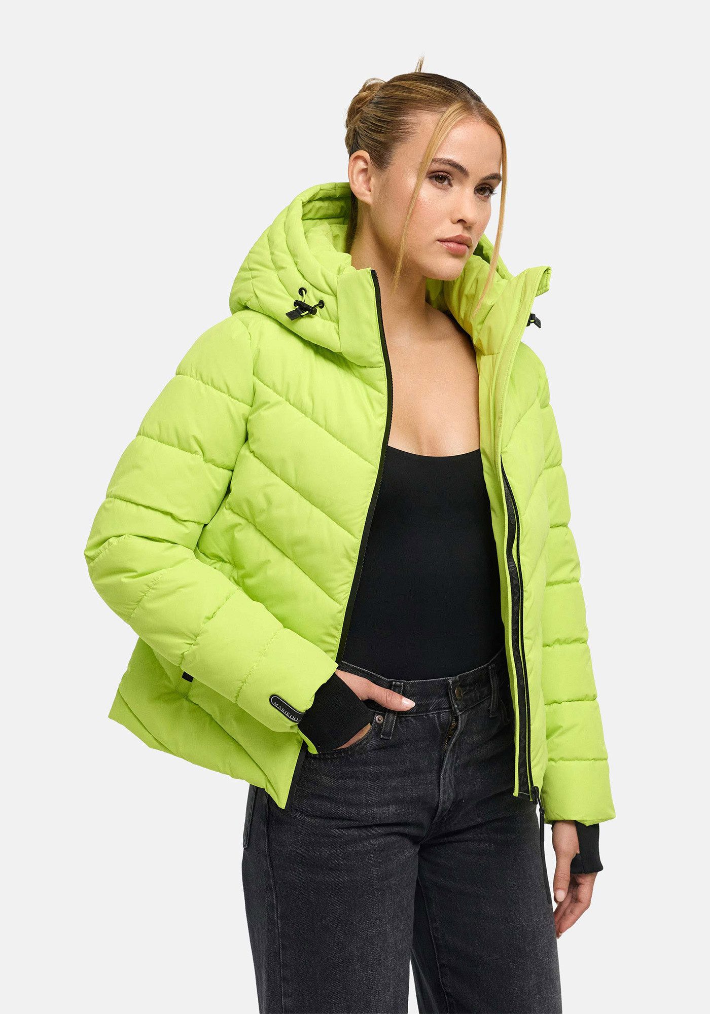 Marikoo Winterjacke Samuiaa XVI mit Kapuze – Bild 3 von 5