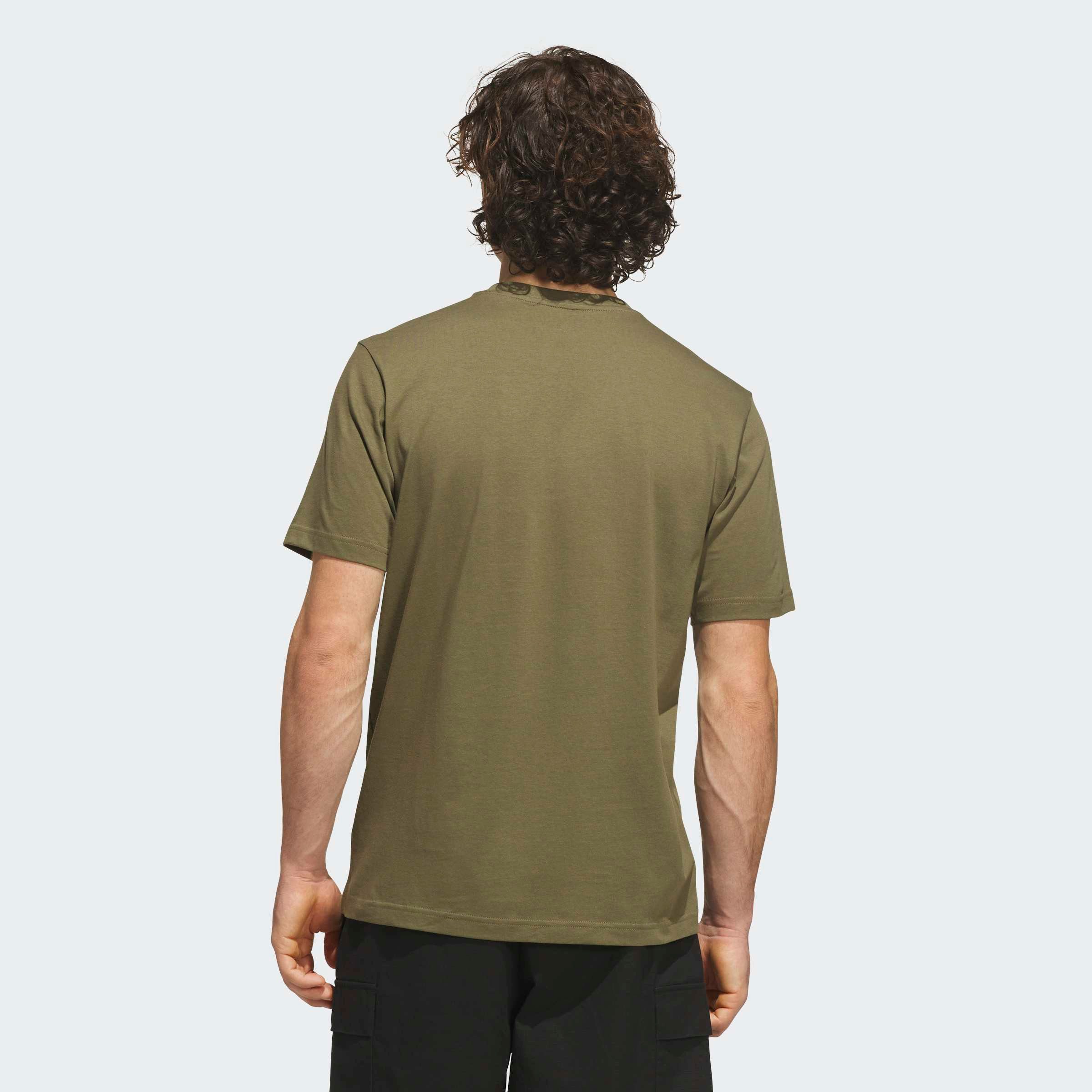 adidas Sportswear T-Shirt M PHOTRK 3B T mit Rundhalsausschnitt, aus Baumwolle