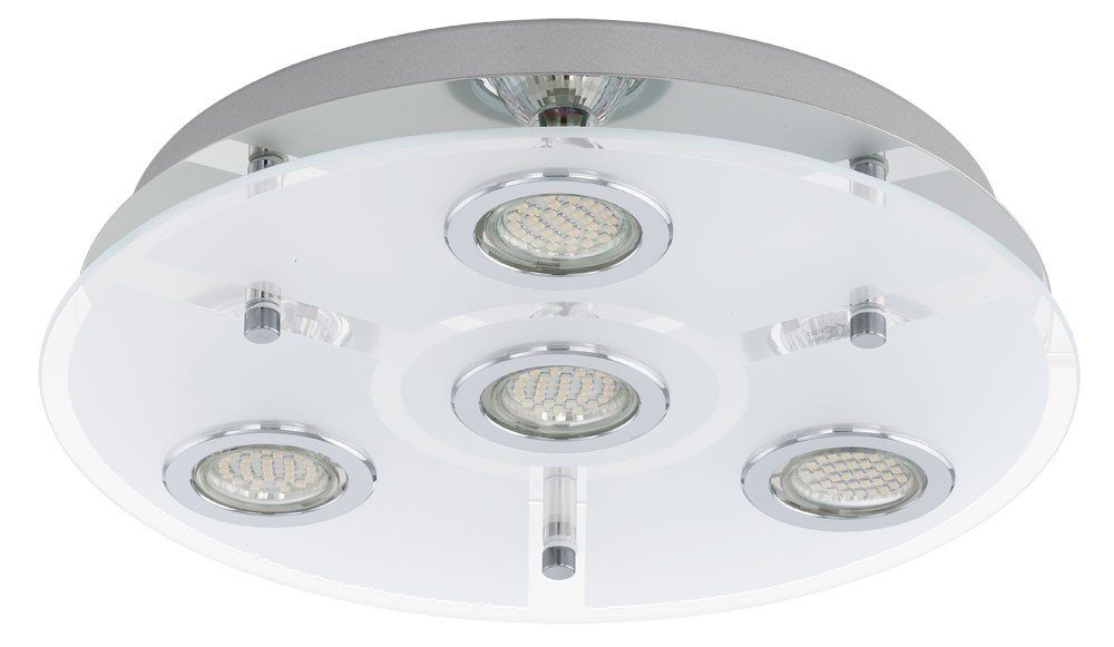 Warmweiß, Deckenlampe LED inklusive, Leuchtmittel LED EGLO Zimmerlampe Watt Deckenleuchte 12 Deckenleuchte, Beleuchtung