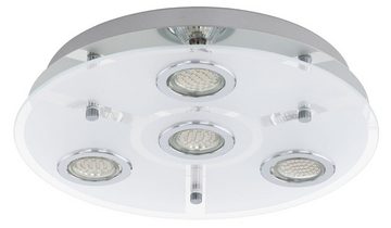 EGLO LED Deckenleuchte, Leuchtmittel inklusive, Warmweiß, 12 Watt LED Deckenleuchte Deckenlampe Zimmerlampe Beleuchtung