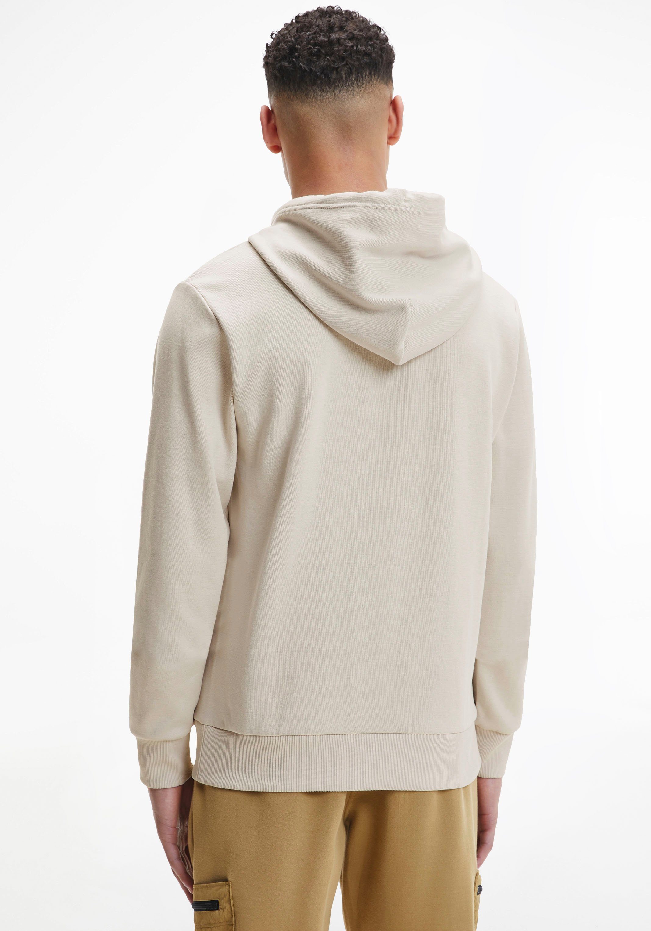 Herren Pullover Calvin Klein Kapuzensweatshirt INTERLOCK MICRO LOGO HOODIE