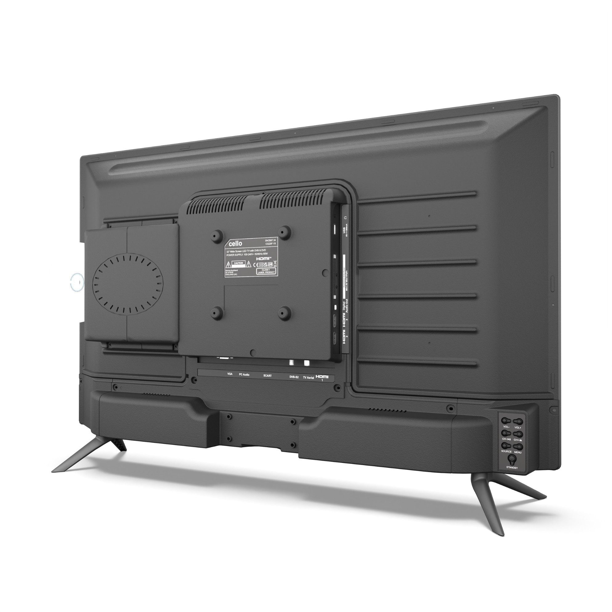 Cello C3220F LED-Fernseher (81,28 cm/32 Zoll, HD-Ready)