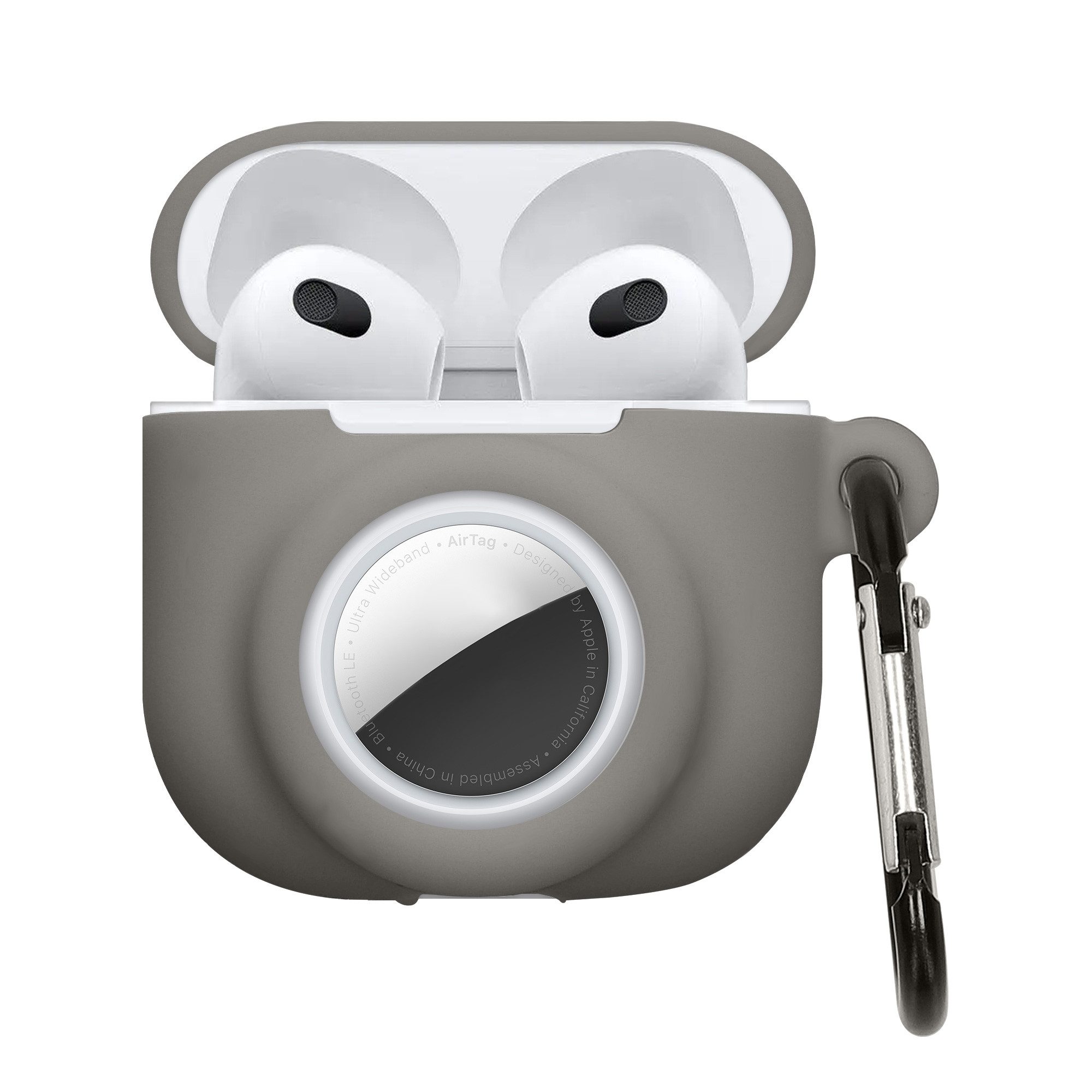 Etui 2-in1 Hülle für Apple Airpods 4 und AirTag