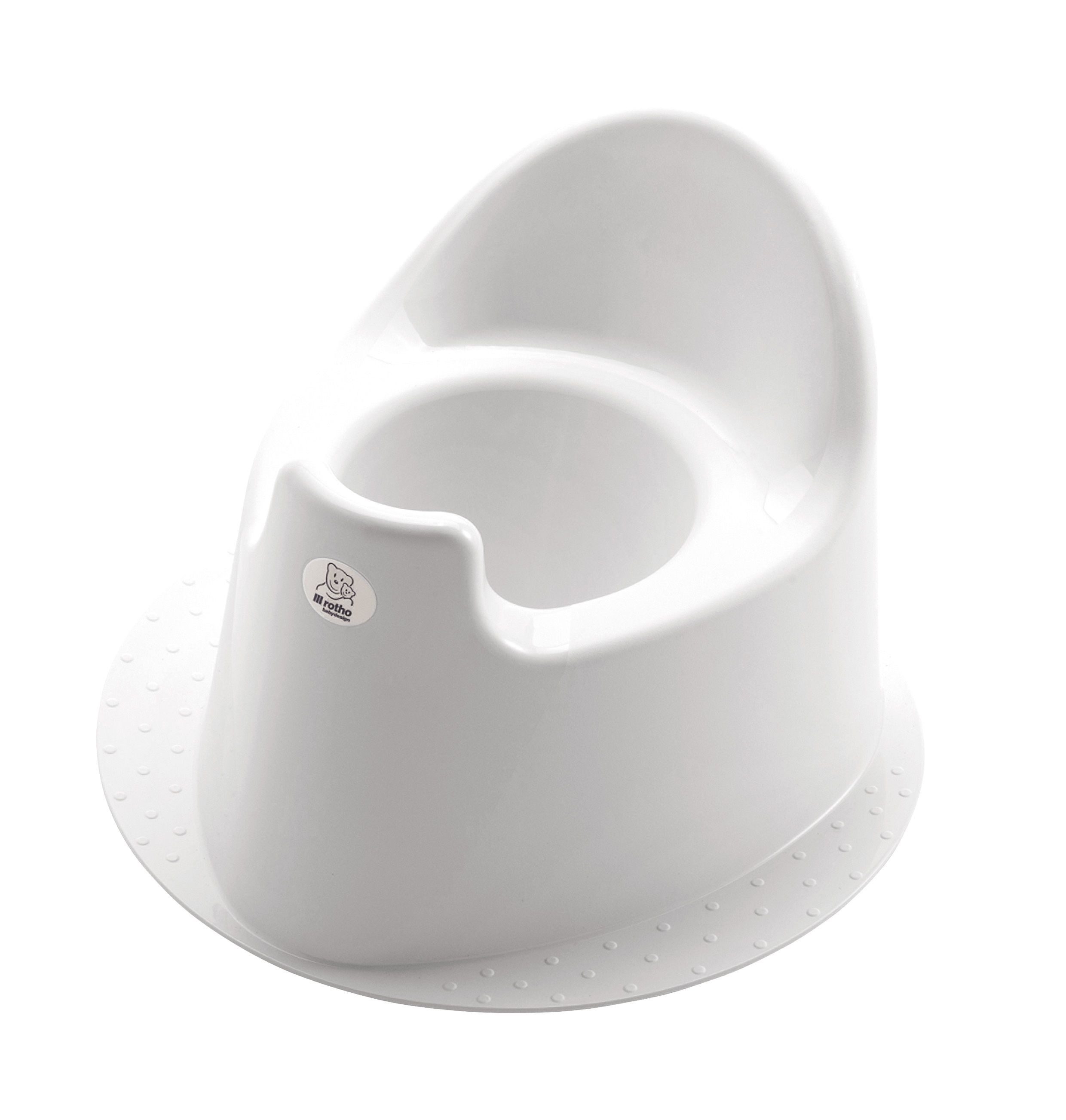 Rotho Babydesign Baby-Toilettensitz rotho-Babydesign Kindertopf TOP LBH 31.20x30.30x21.10 cm weiß
