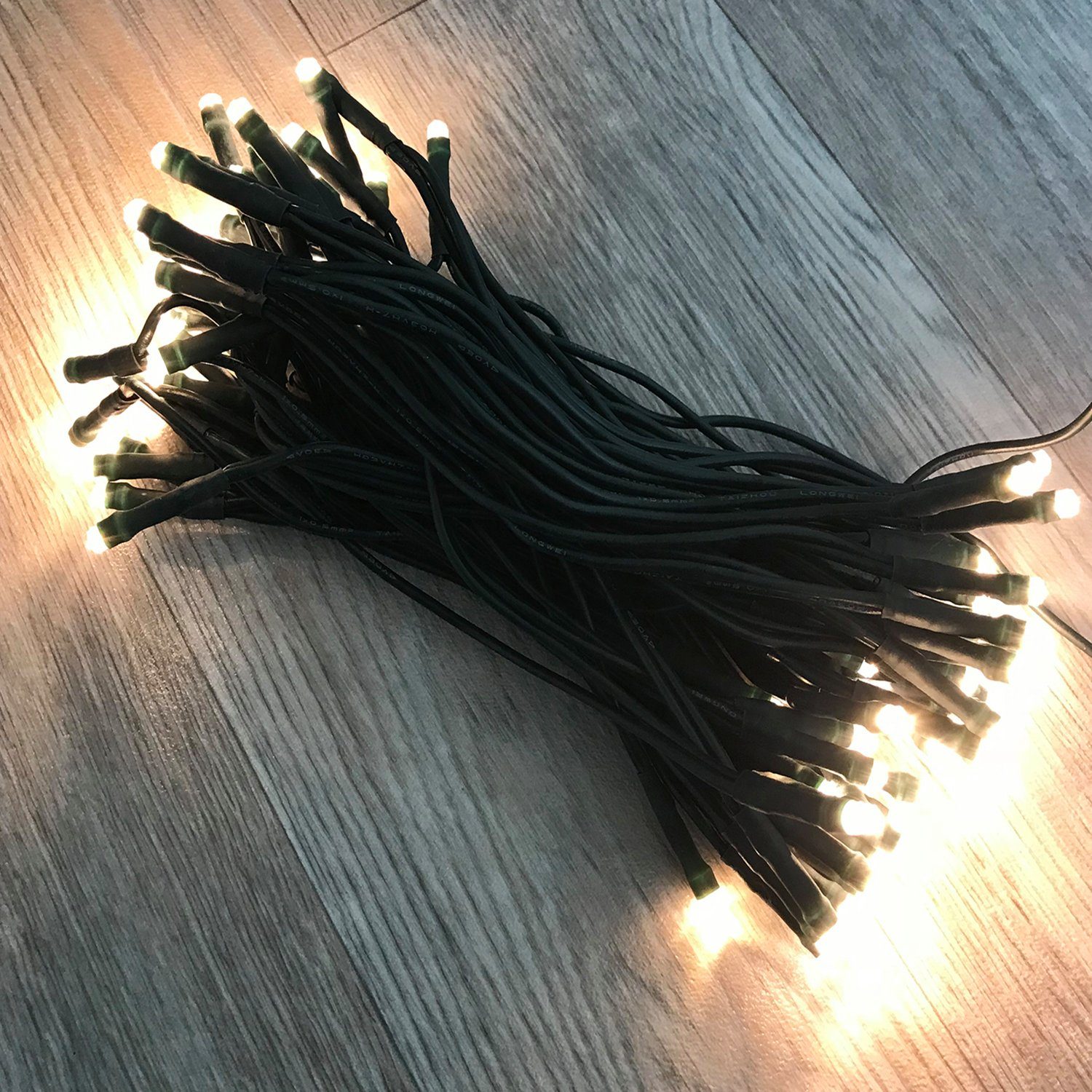 Mojawo Lichtervorhang 100'er LED Solar Lichterkette warmweiß günstig online kaufen