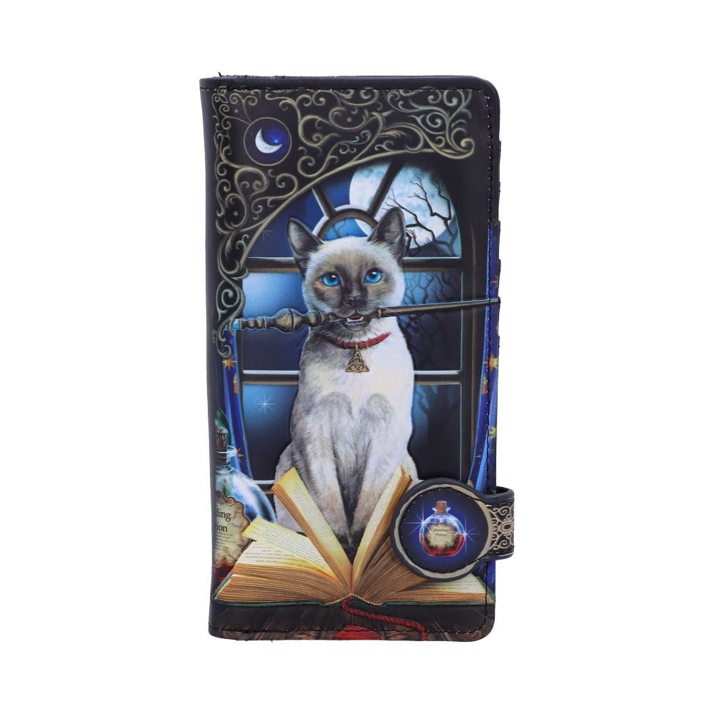 Dark-Desires Geldbörse Fantasy Geldbörse Hocus Pocus Katze, Kultige Geldbörse