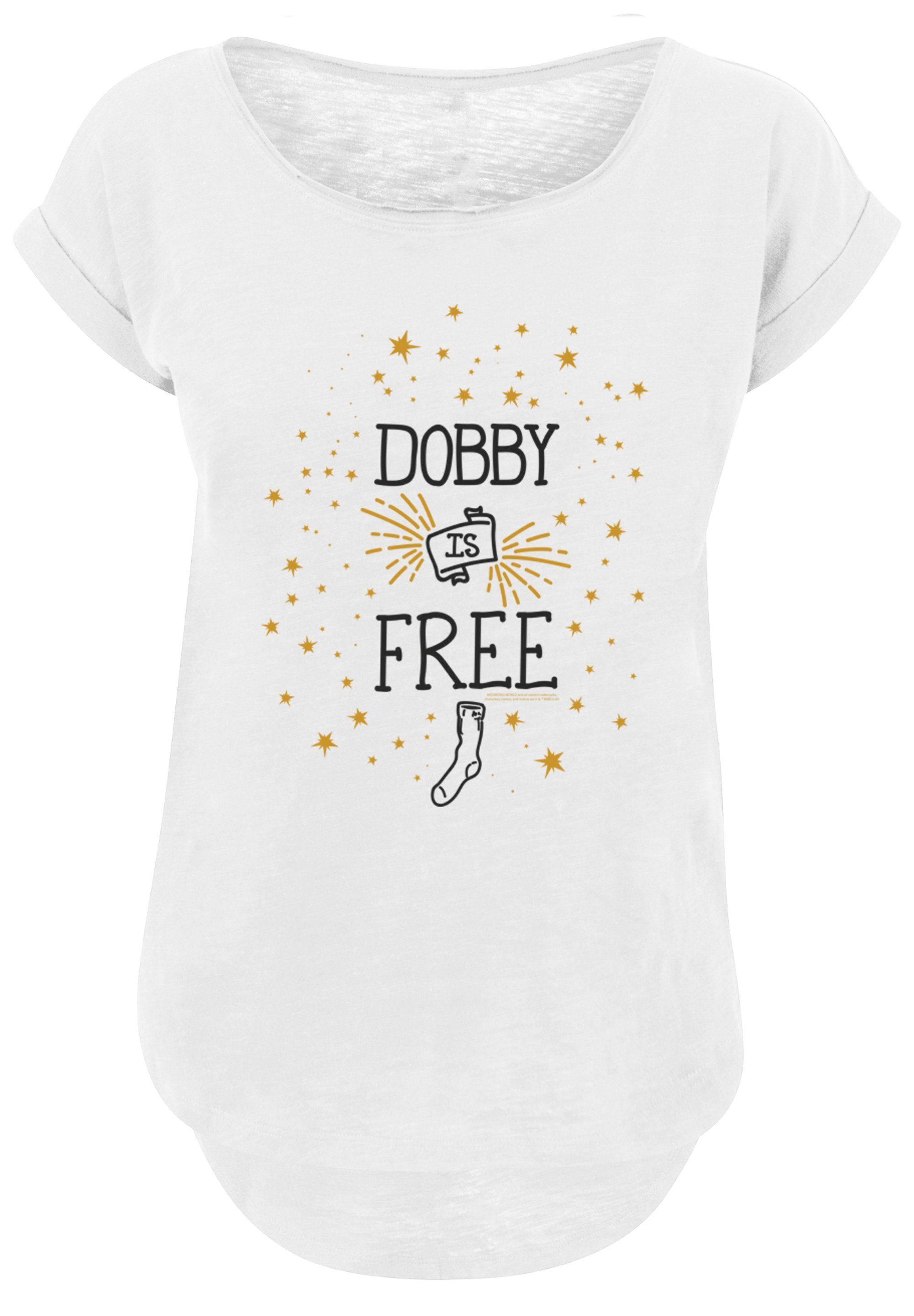 F4NT4STIC T-Shirt Harry Potter Dobby Is Free Print, Sehr weicher  Baumwollstoff mit hohem Tragekomfort