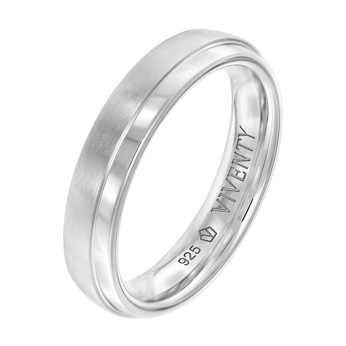 VIVENTY Silberring 698075, Herrenring 925 Sterlingsilber