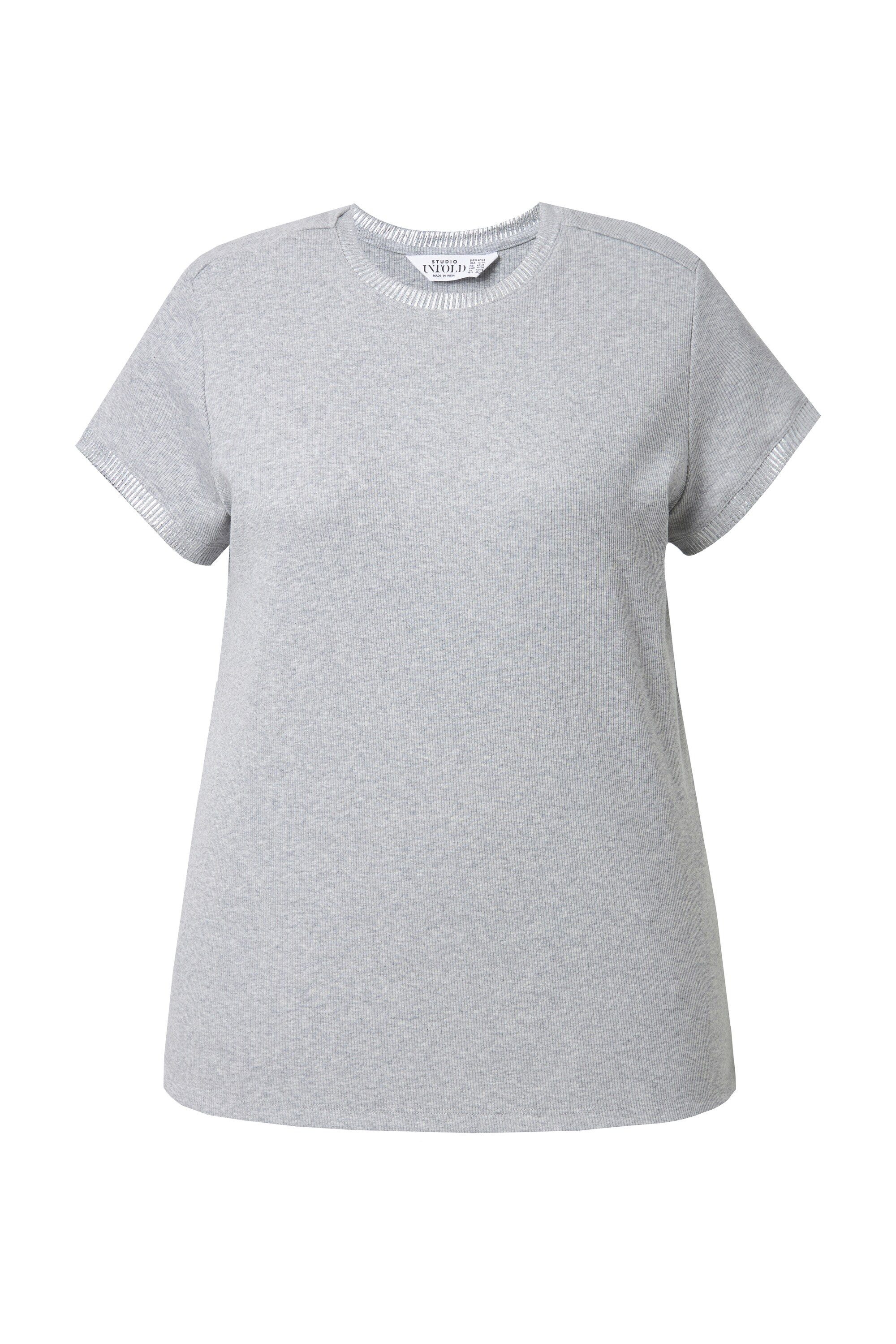 Studio Untold T-Shirt Rippshirt Classic Shape günstig online kaufen