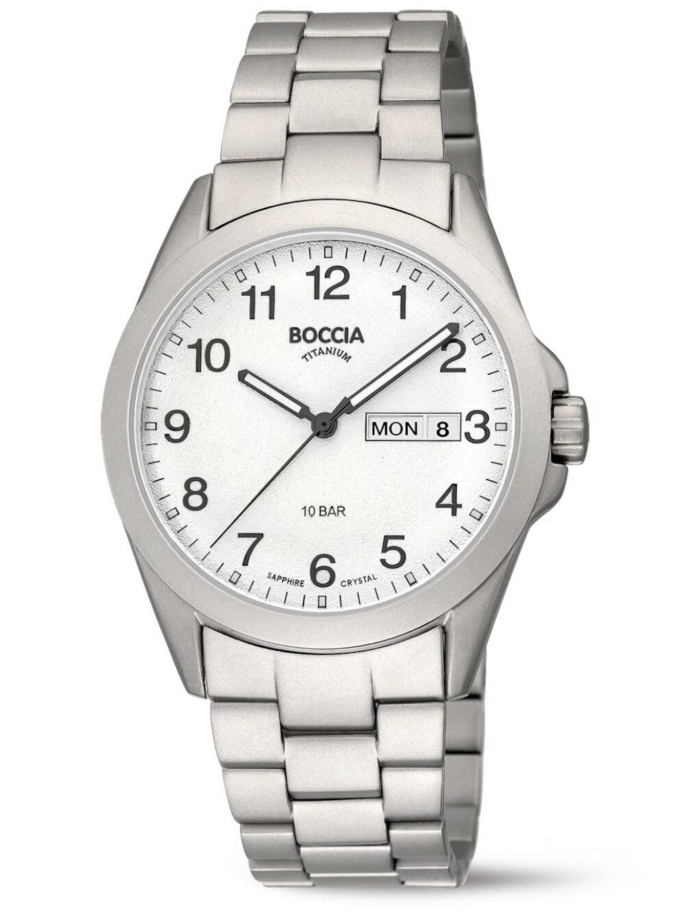 Boccia Quarzuhr Boccia 3683-01 Herrenuhr Sport 39mm 10ATM Boccia 3683-01 Herrenuhr Sport 39mm 10ATM