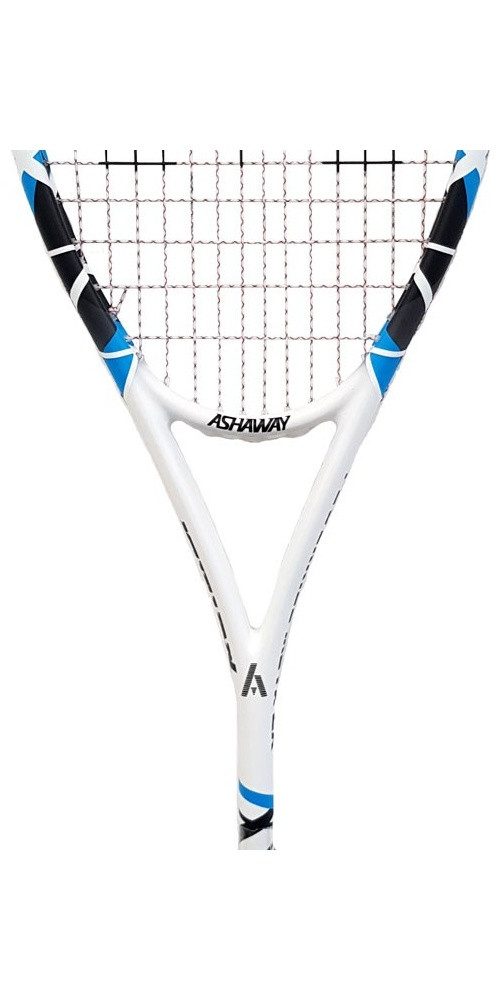 Ashaway Squashschläger Powerkill Meta ZX 135g/kopflastig weiss - besaitet