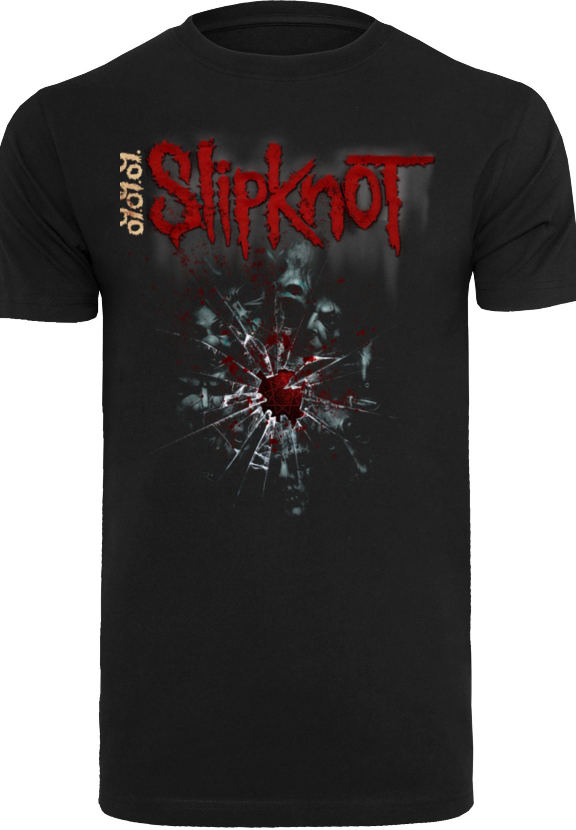 F4NT4STIC Print Metal T-Shirt Slipknot Band