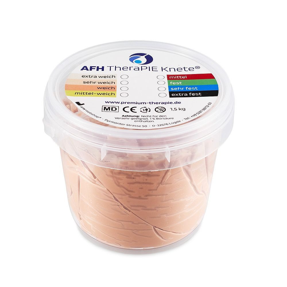 AFH Webshop Handmuskeltrainer Therapieknete, Zur Mobilisierung und Kräftigung der Finger und Hände