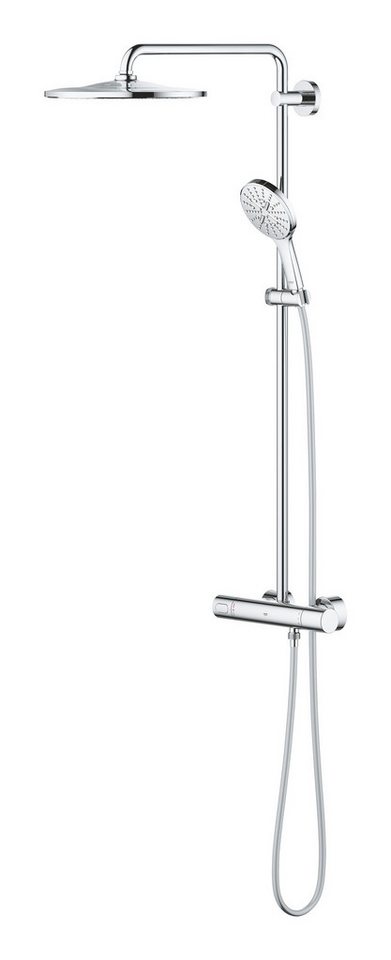 Thumbnail - Grohe Duschsystem Rainshower SmartActive 310, Höhe 111.8 cm, Mit Thermostatbatterie Rund mit Mono Kopfbrause