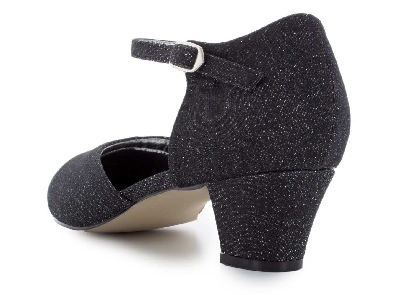 White Lady 850 Softglitter - weite Pumps Slingpumps – Bild 4 von 4