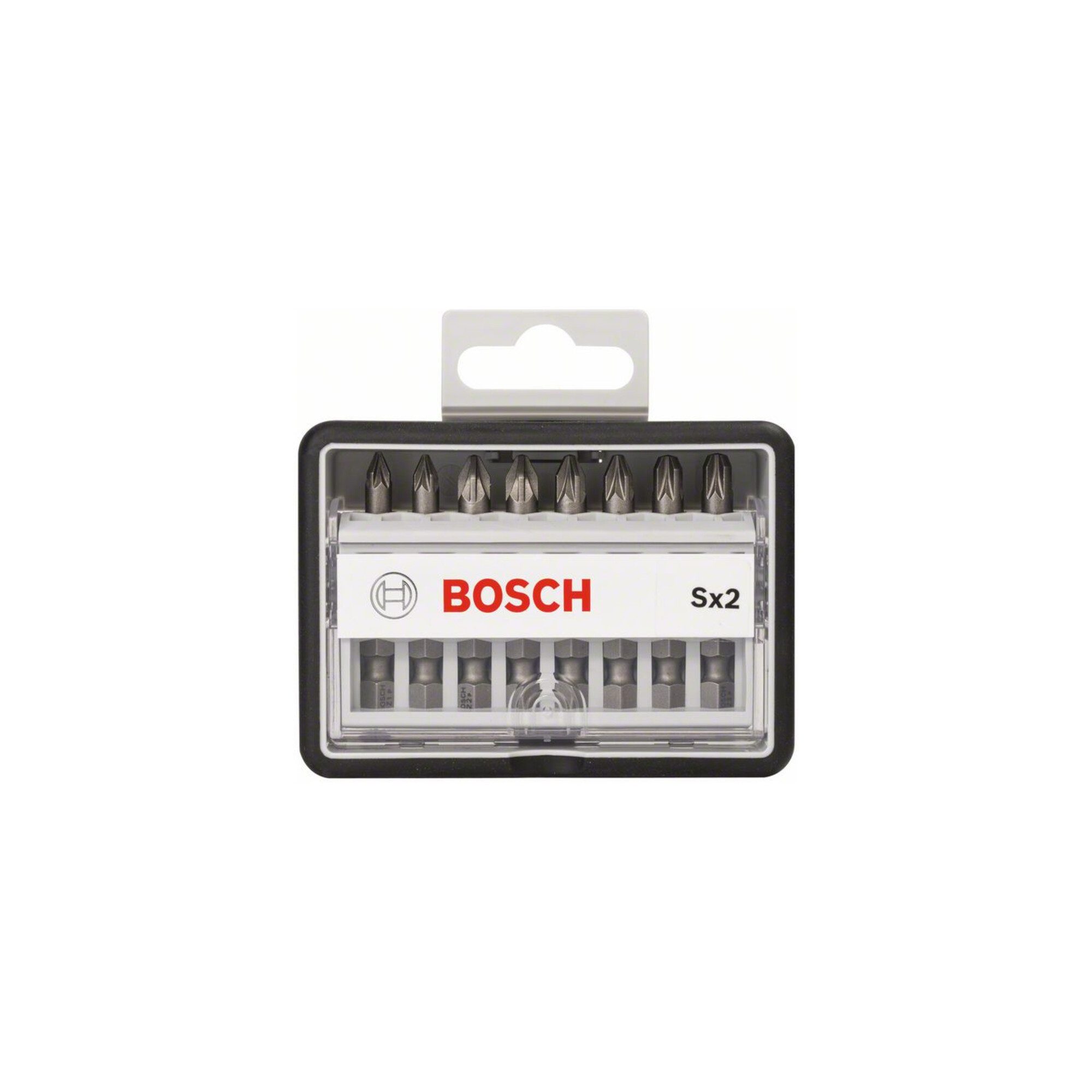 Bosch Professional Bit-Set Bosch Schrauberbit-Set Robust Line Sx Extra-Hart 8-teilig 49 mm PZ