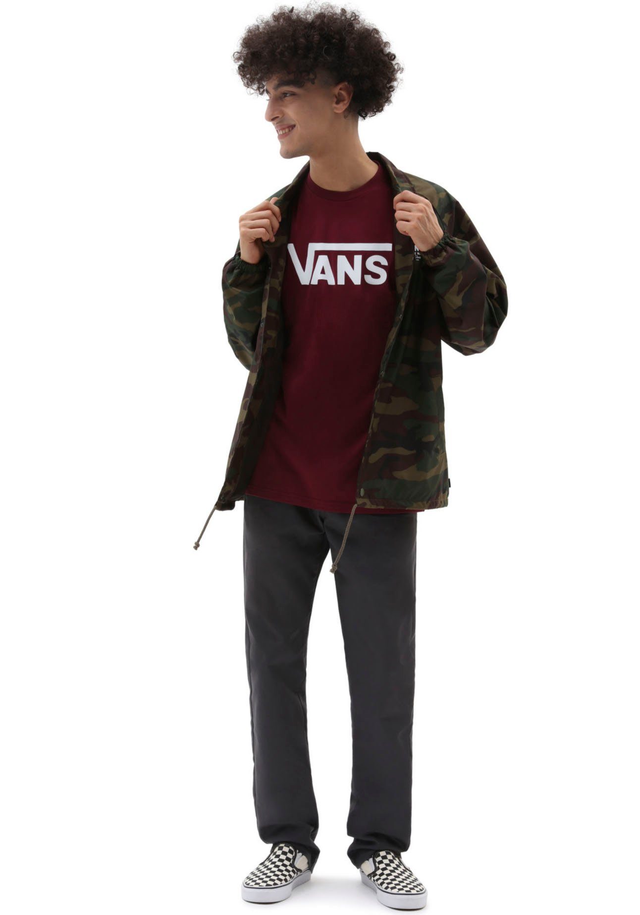 Vans T-Shirt MN VANS CLASSIC Basic T-Shirt mit großem Logoprint