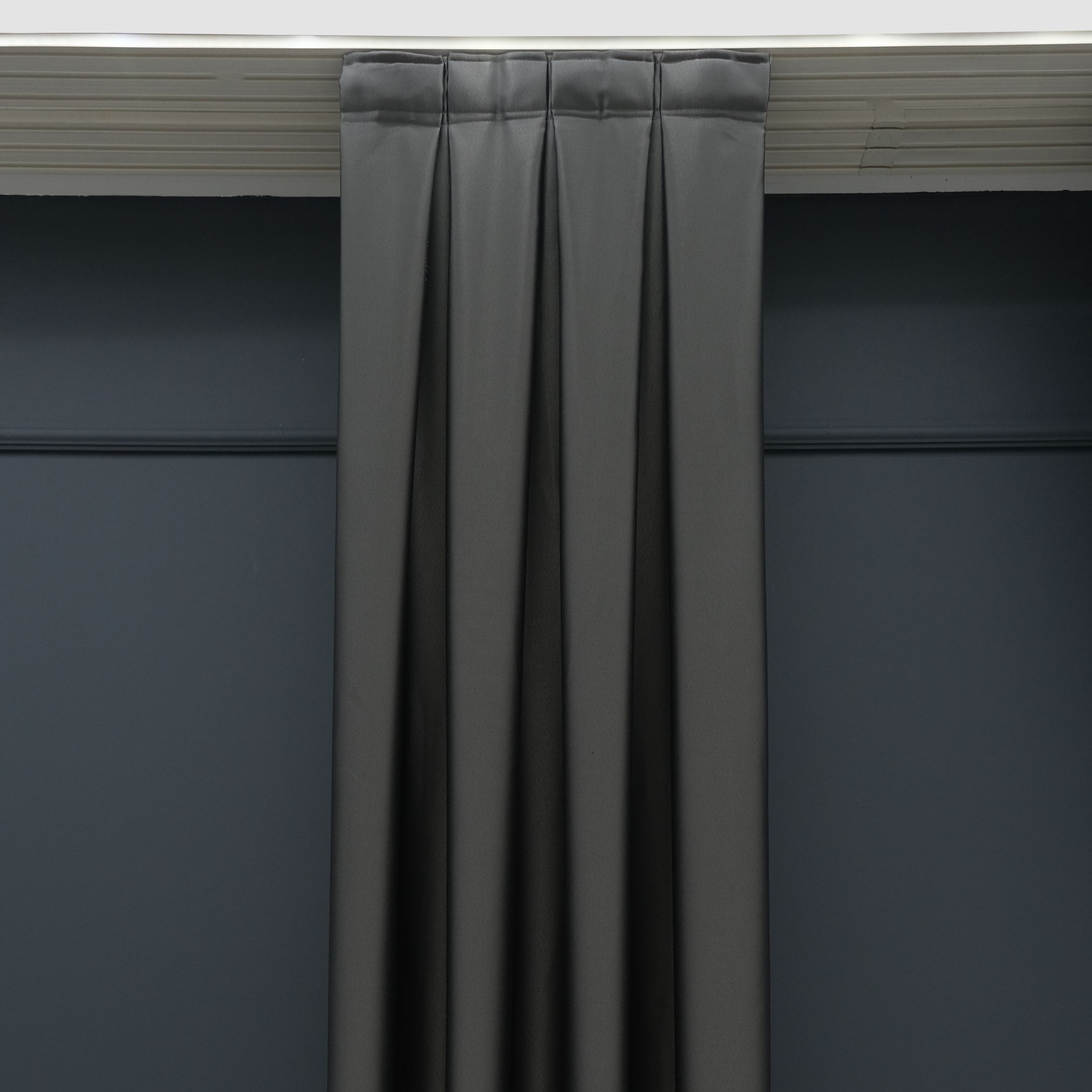 Gardinen by Justyna Vorhang 2er Seiten Schal Set Blackout (4 St), Kräuselband, verdunkelnd, Polyester, Blackout, Verdunkelung, blickdicht, wärmeisolierend, pfle – Bild 4 von 5