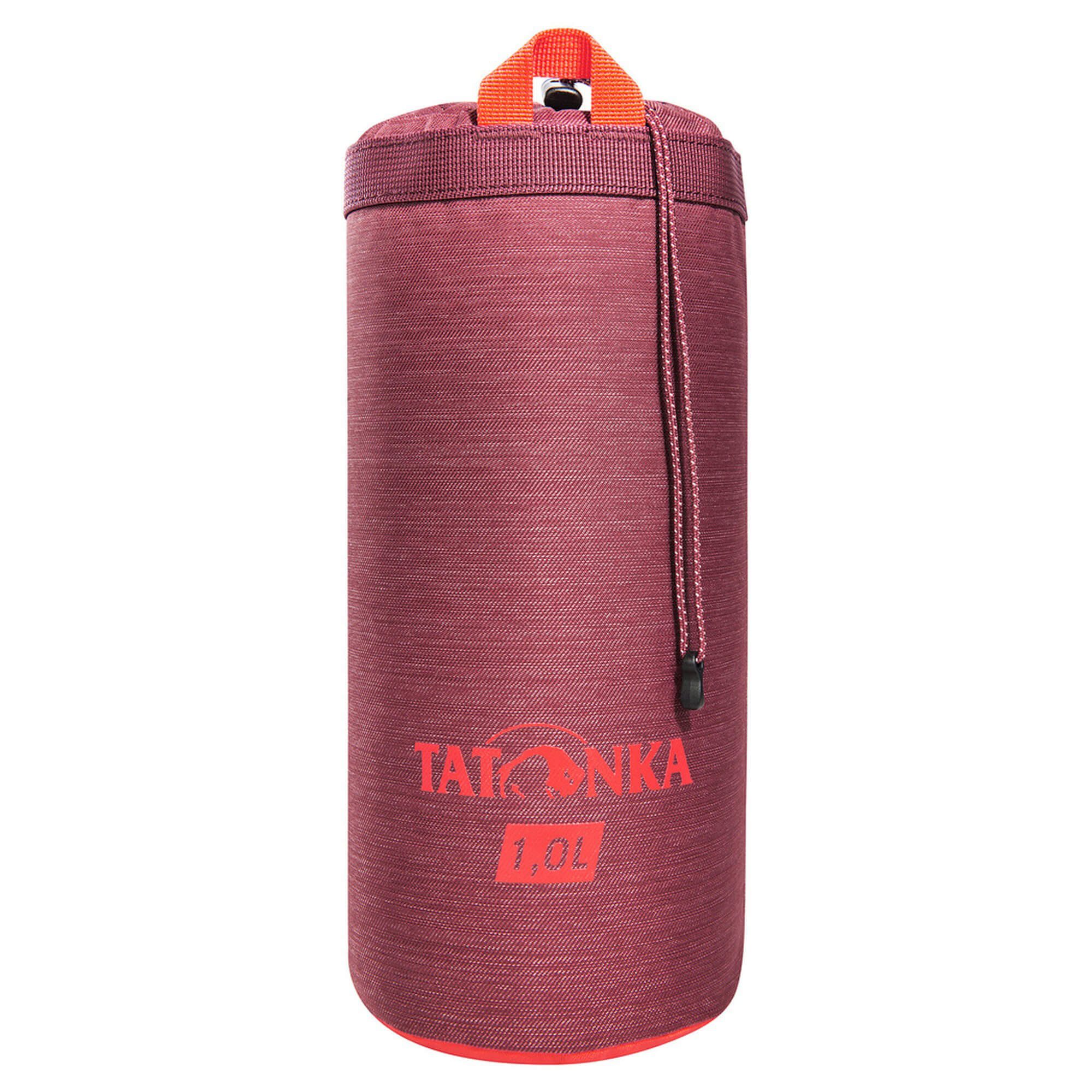 TATONKA® Trinkflasche Thermo Bottle Cover 1l - Trinkflaschenhülle 27 cm (bordeaux red)