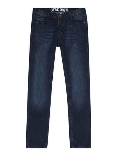 De Bijenkorf Jungen Kleidung Hosen & Jeans Jeans Straight Jeans Straight-Leg Jeans mit Medium-Waschung 