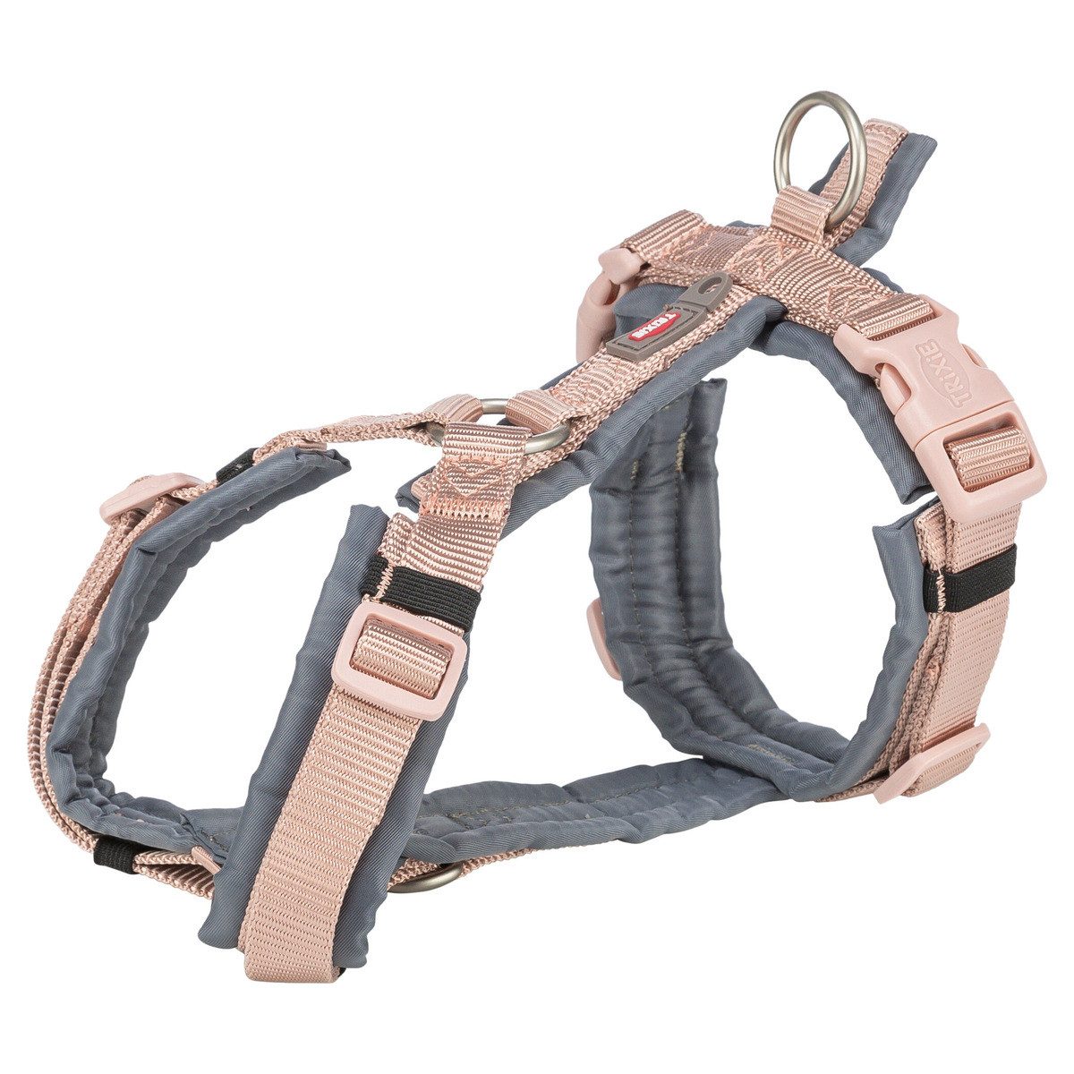 TRIXIE Hunde-Geschirr Premium Trekking Geschirr blush/grafit günstig online kaufen